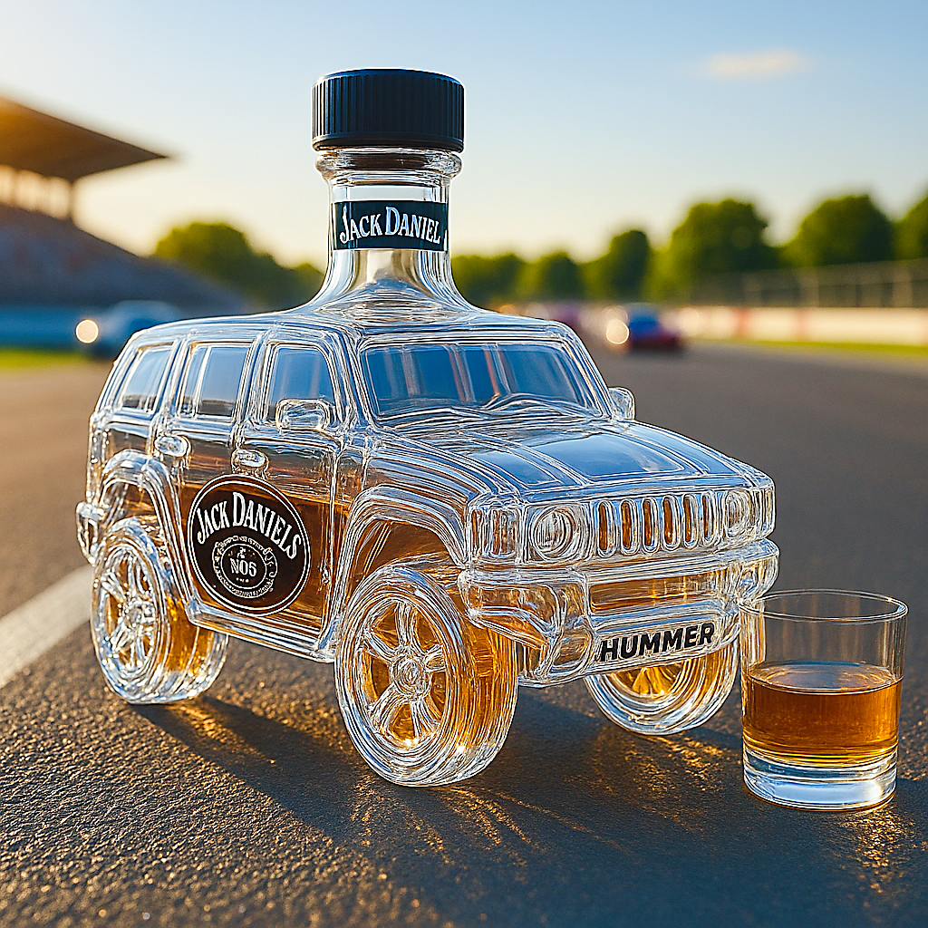Hummer H2 Whiskey Bottle