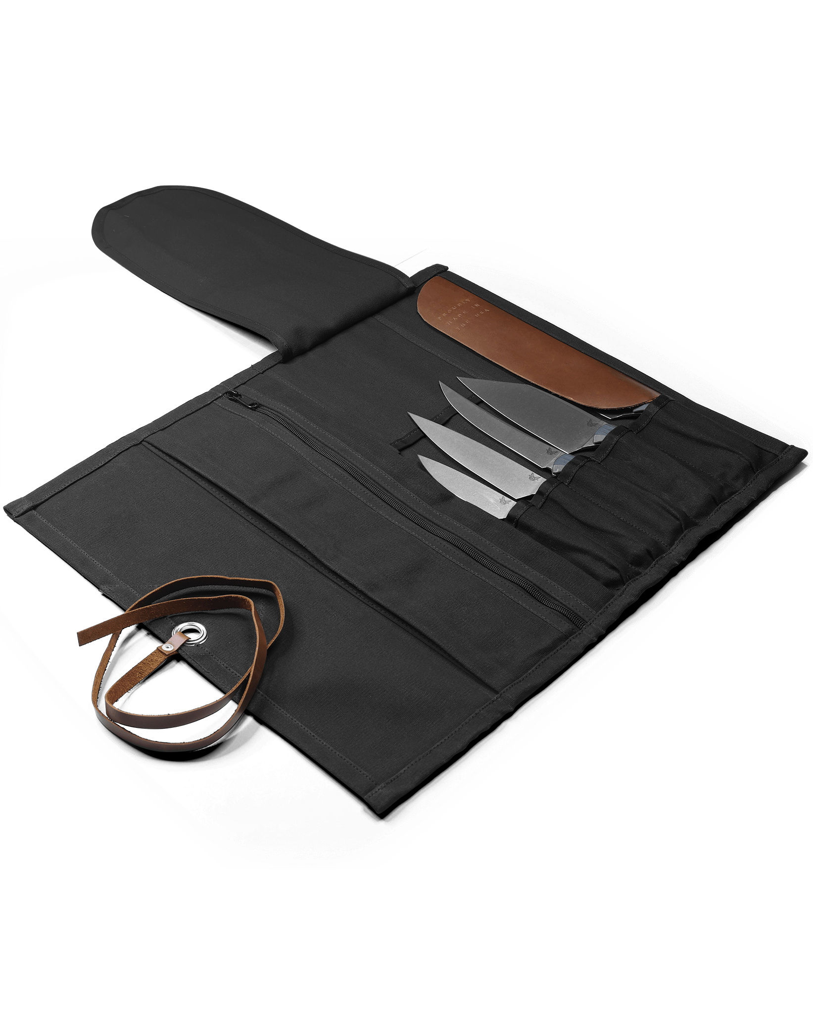 Knife Roll | Kitchen Cutlery | Waxed Canvas