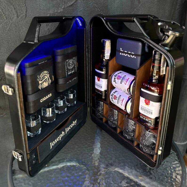 20 L Jerry Can Mini Bar, With Bluetooth Speaker, Custom Fuel Bar, Home Mini Bar, Handmade Travel Bar, Gift For Him, For Husband, For Dad