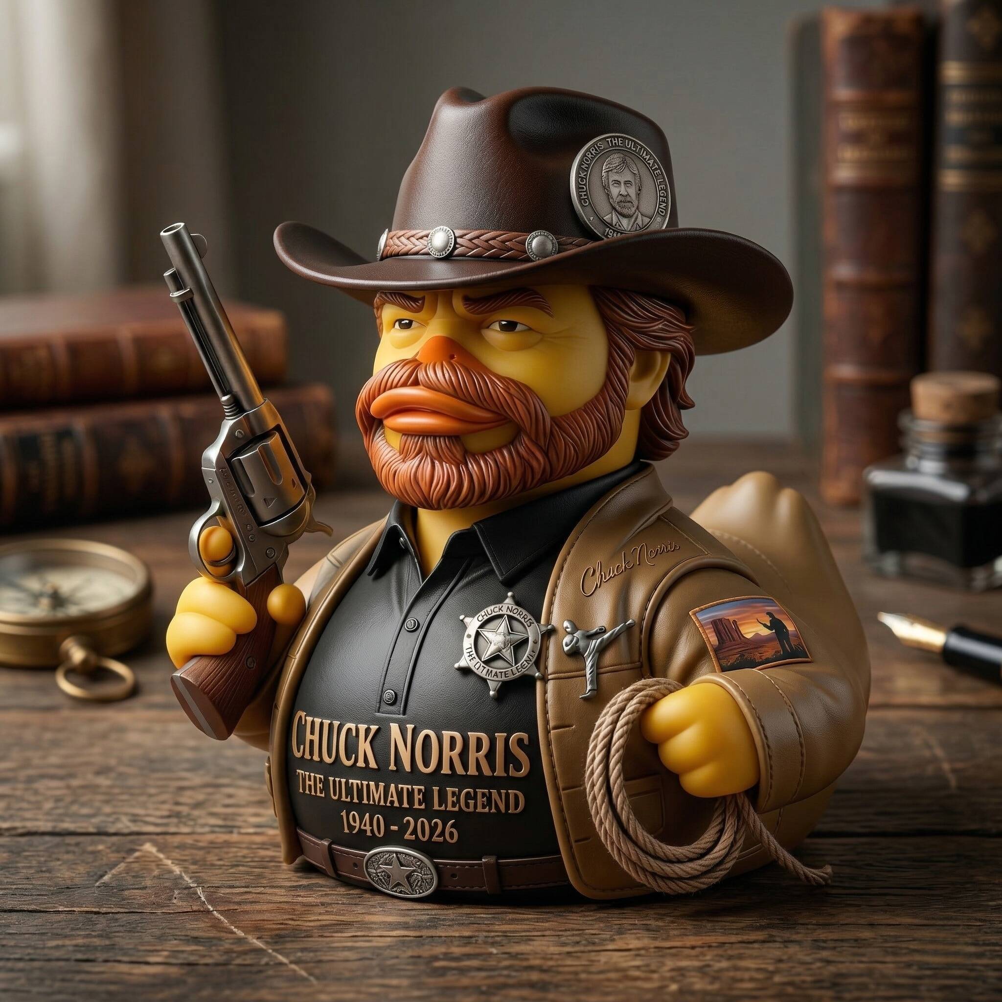 Chuck Norris Legends Memorial Duck