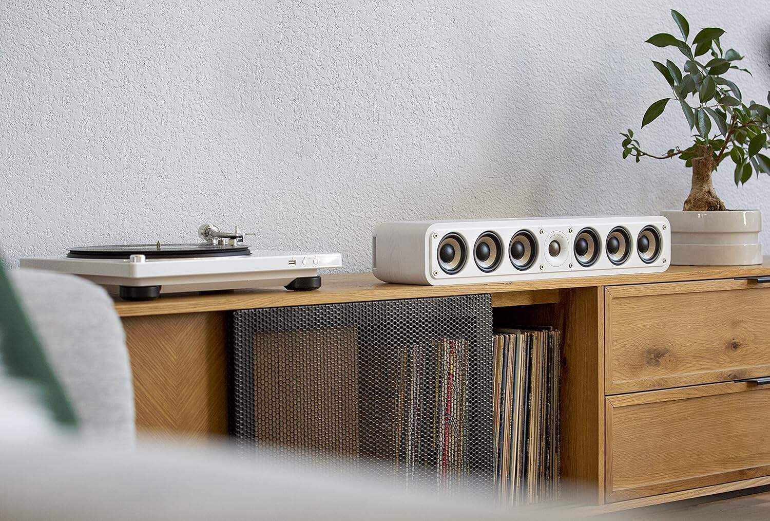 Polk Audio Signature Elite ES20 Bookshelf Speaker - Hi-Res Audio Certified,Dolby Atmos & DTS:X Compatible, 1