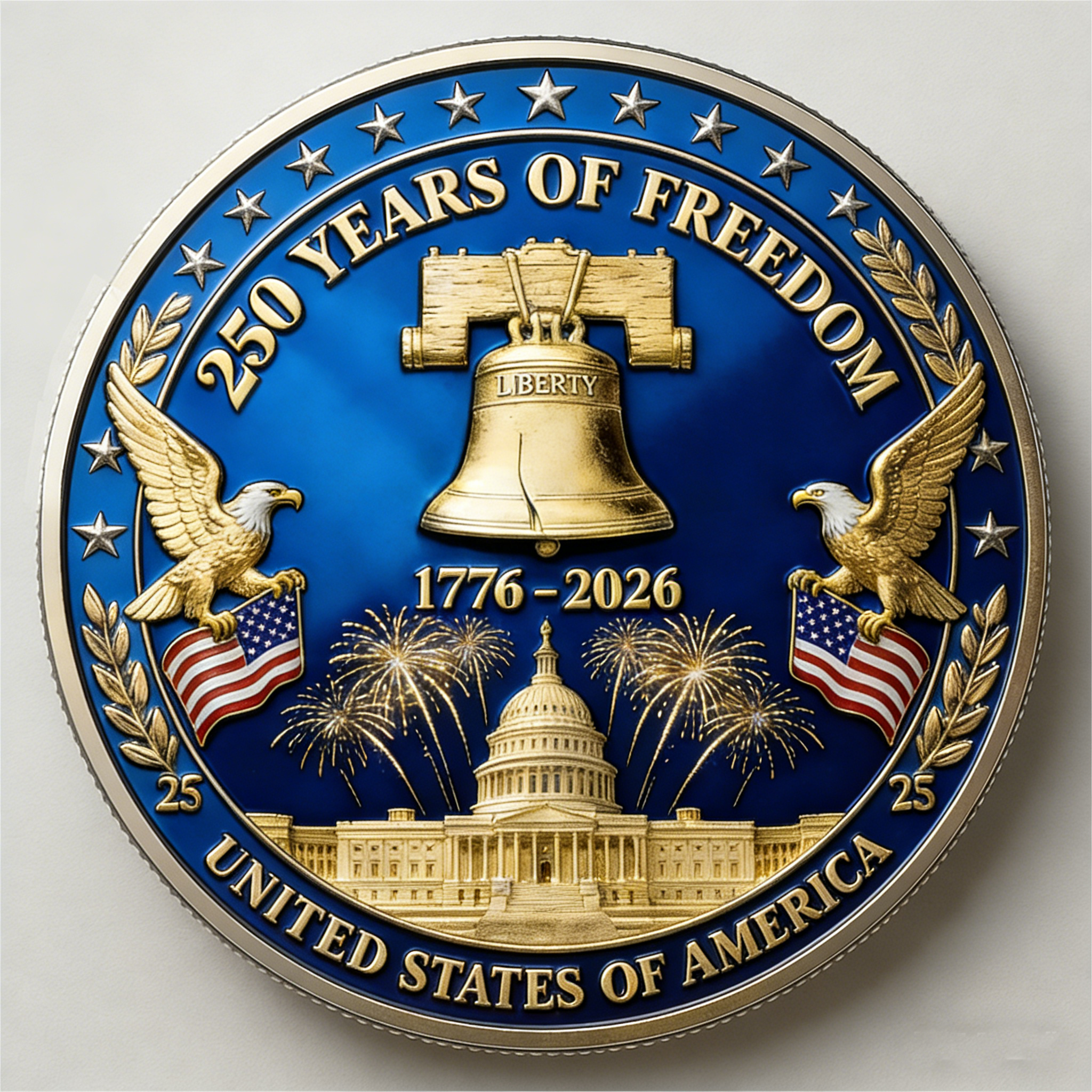 250th Anniversary Commemorative Coin of American Independence