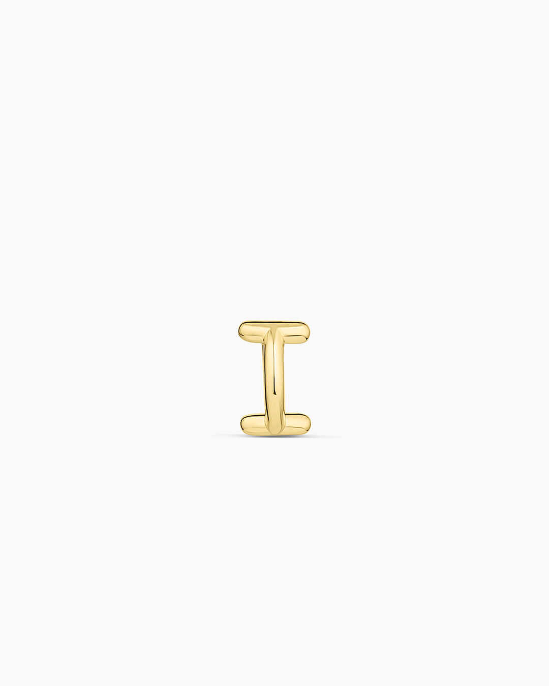 Alphabet Single Huggie