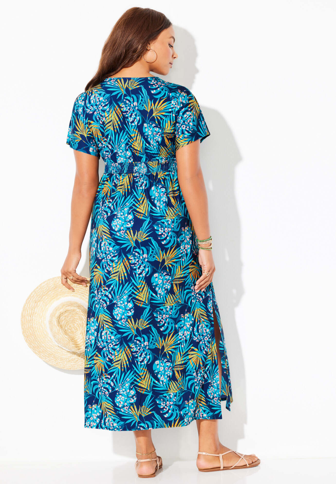 Pack N' Go Wrinkle-Resistant Maxi Cover Up Dress