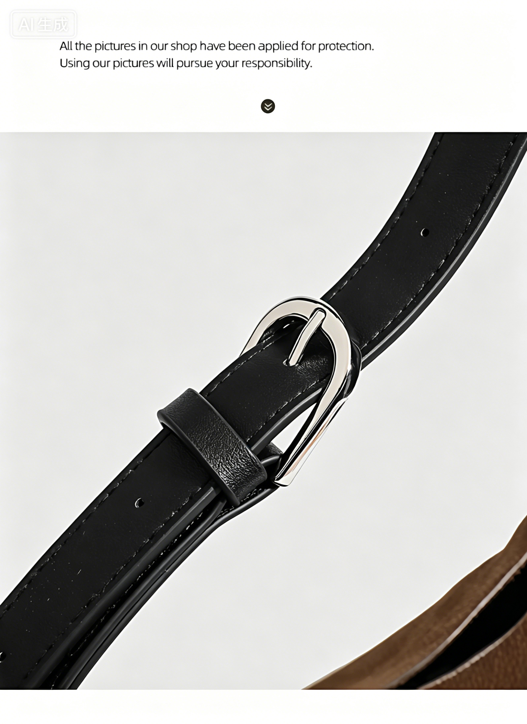 Fashionable women bag with cowhide leather