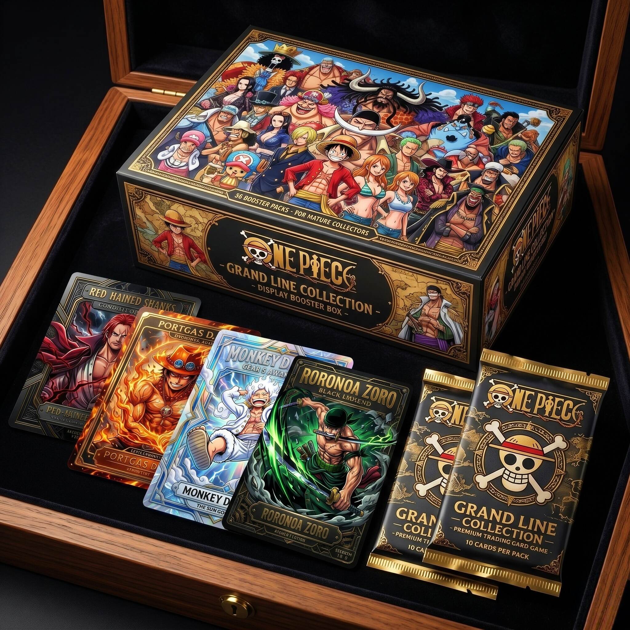 🏴‍☠️One Piece Grand Line Collection Premium Limited Edition TCG Cards！