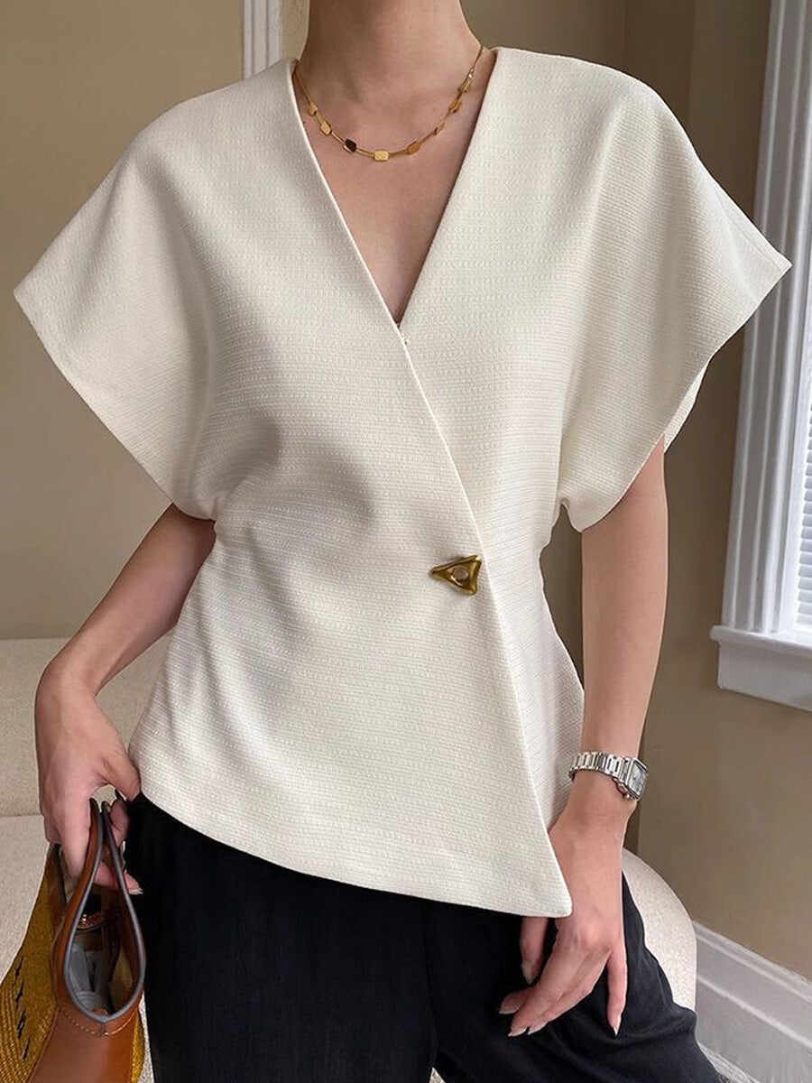 🔥Summer Arrivals🌟Women's Asymmetrical Suit Vest