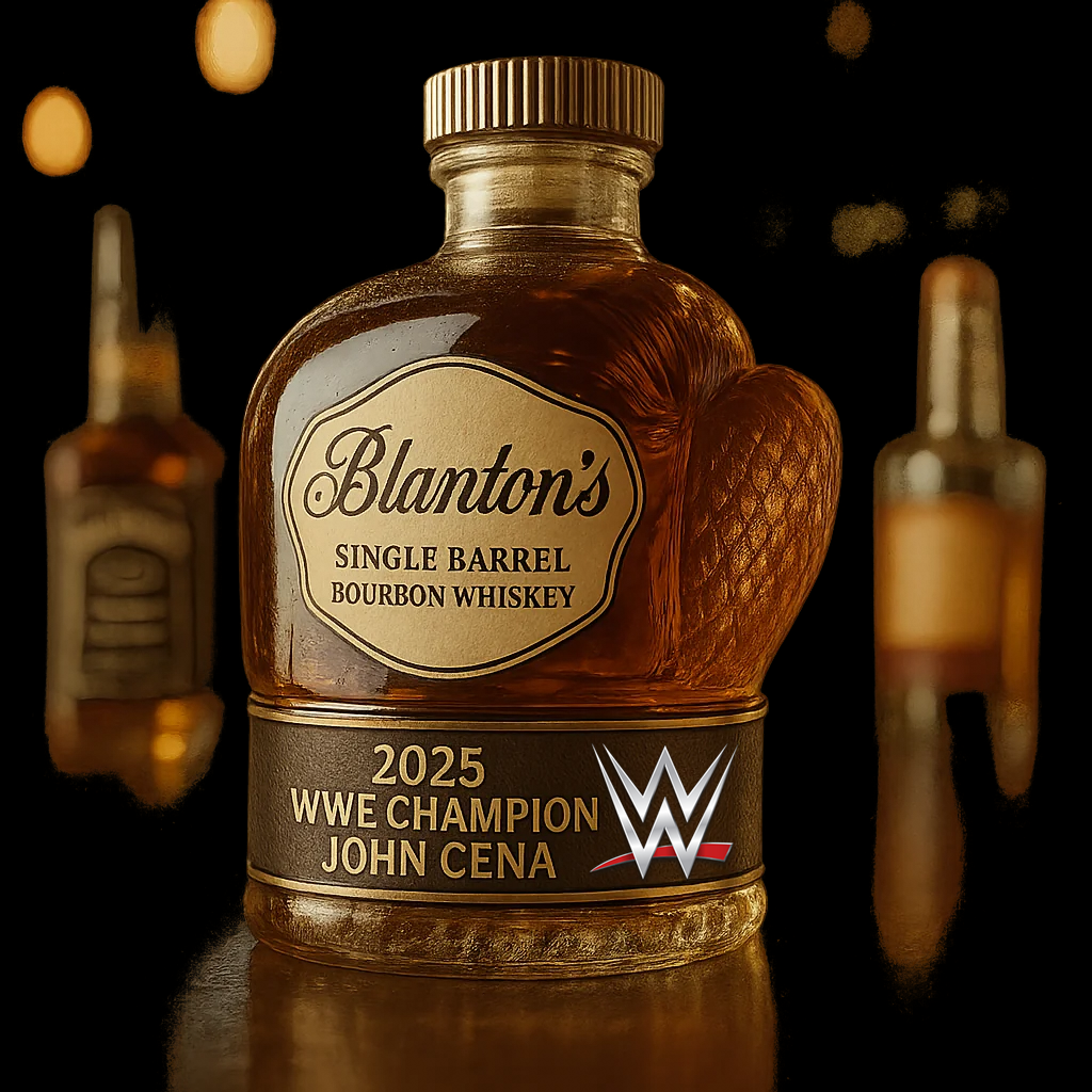 2025 WWE Champion Boxing Bottle - Celebrating John Cena Winning 2025 WWE Championship