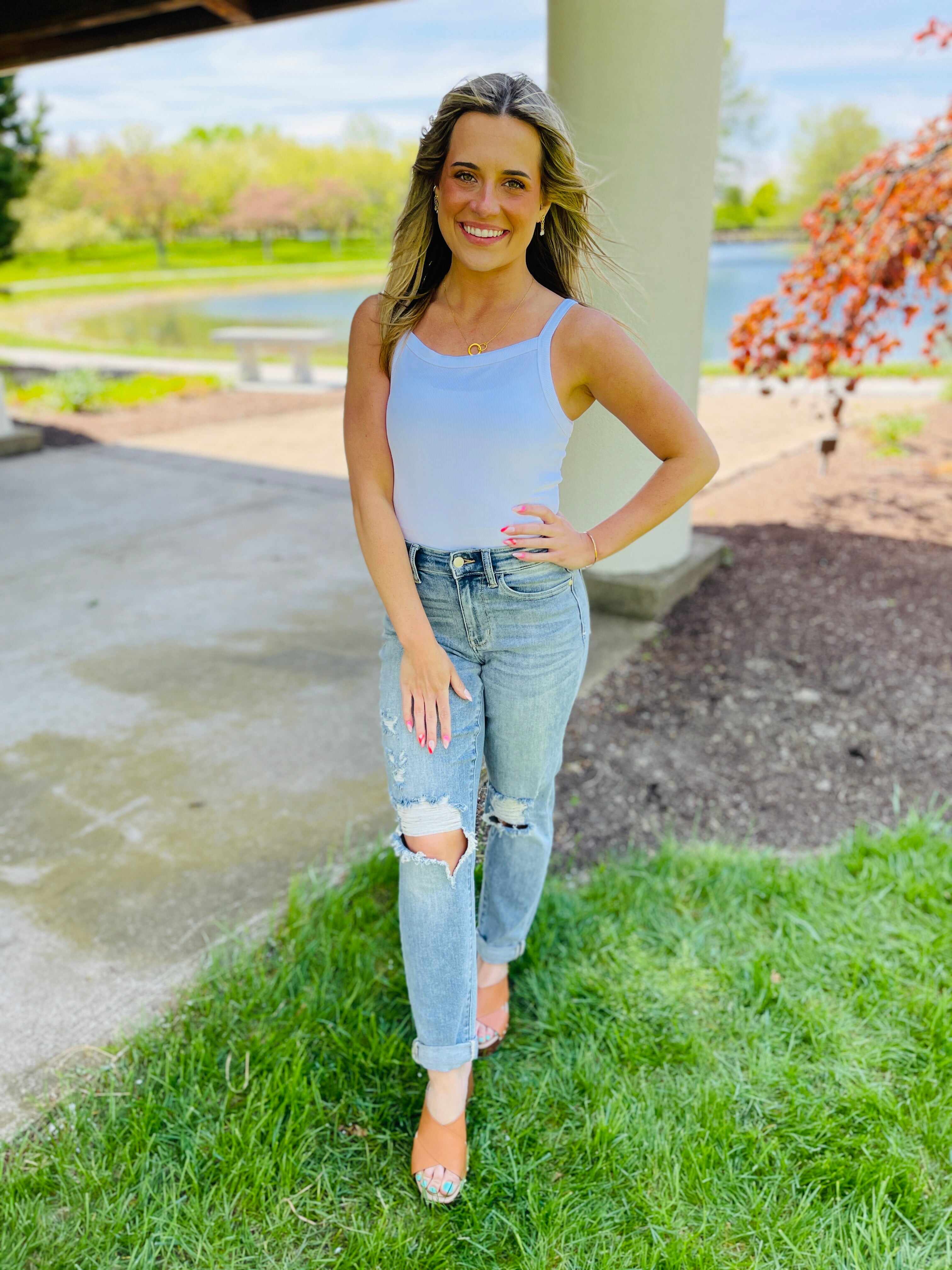 REG/CURVY Always On My Mind Midrise Boyfriend Jeans