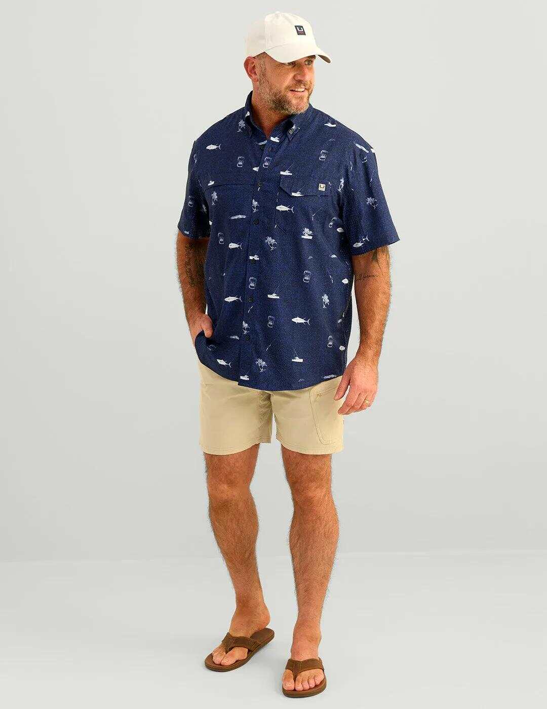 KC Tide Point Short Sleeve Button-Down