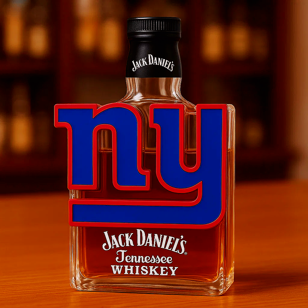 New York Giants Whiskey Bottle——100th Anniversary Edition