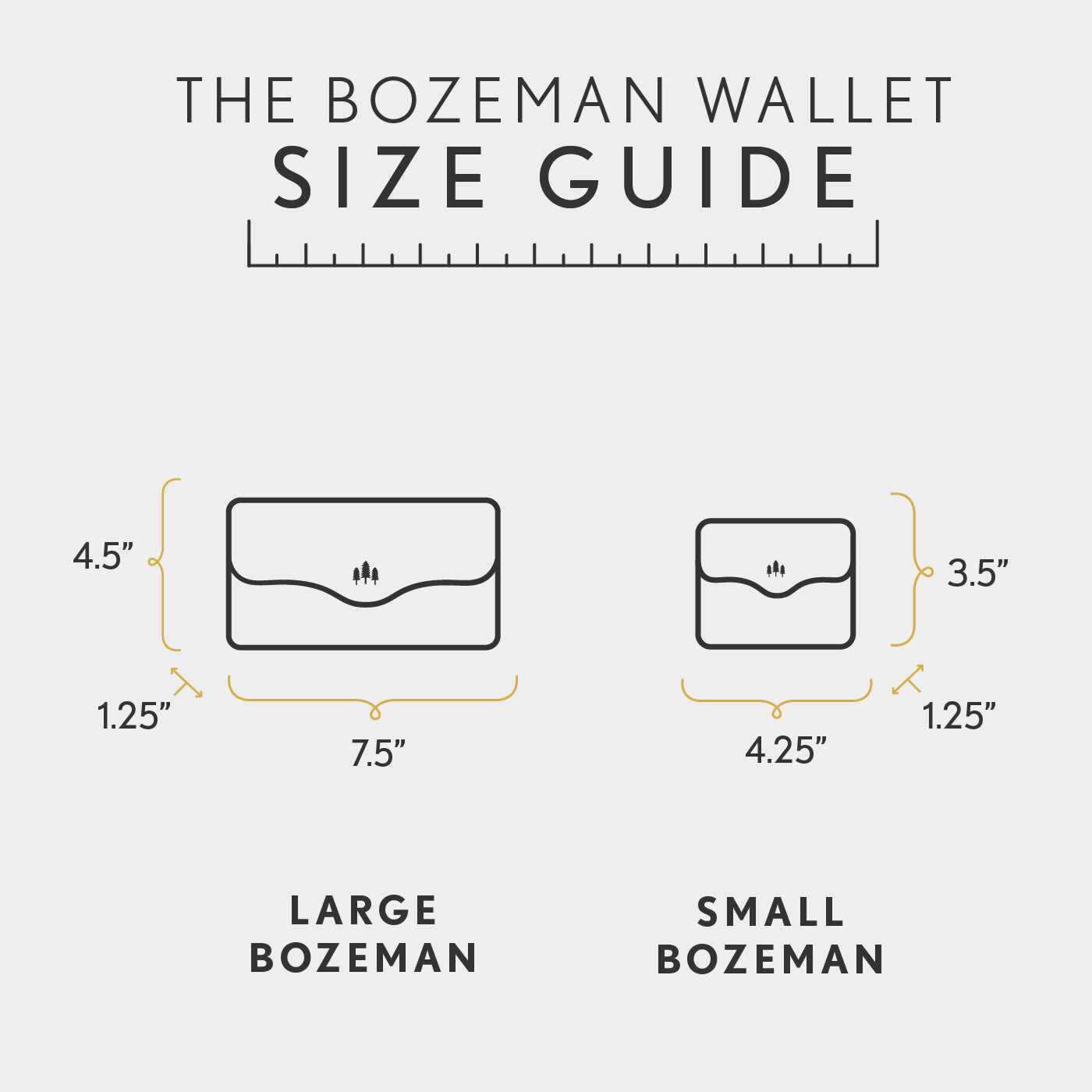 Small Bozeman Wallet