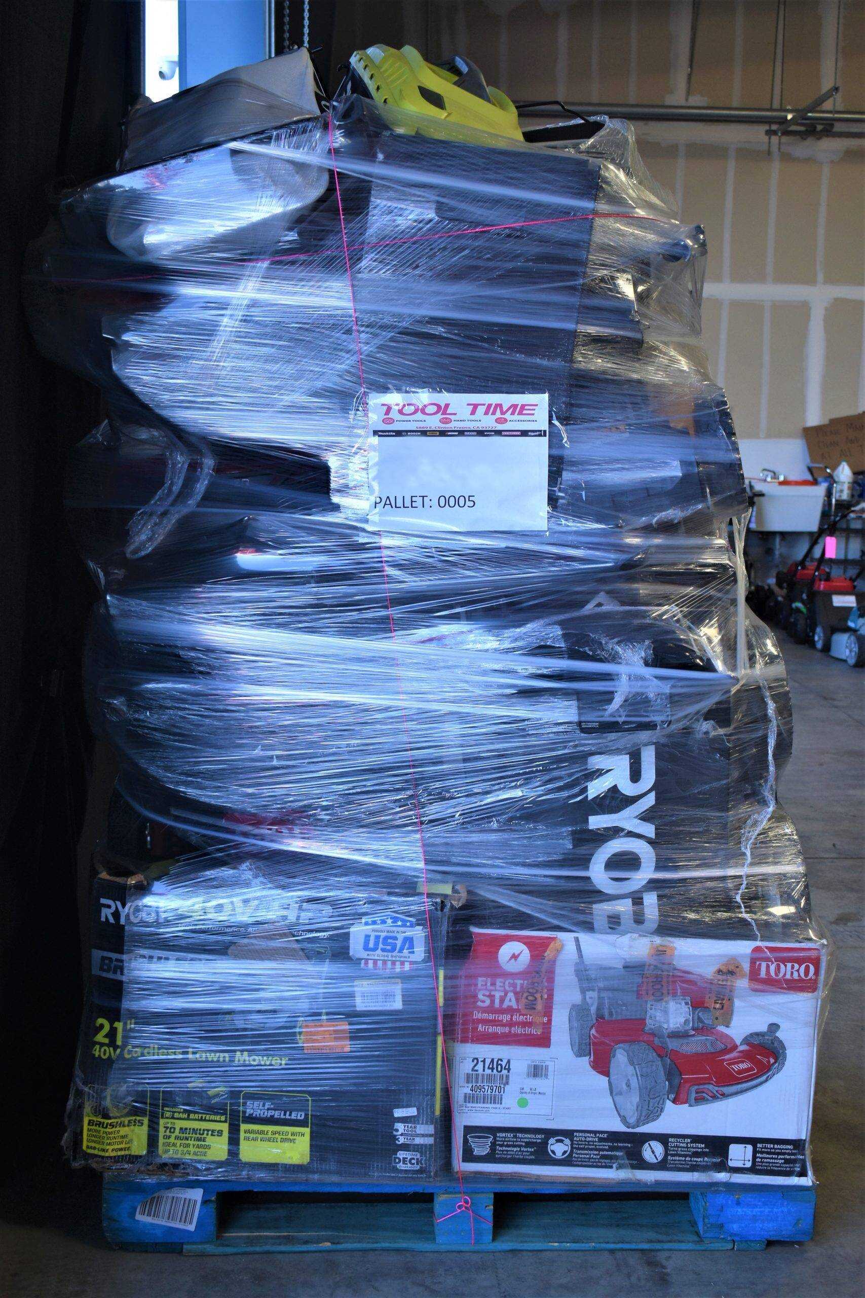 🎁2024 NEW Customer Returns Tool Pallets Online⭐Buy 7 FOOT TALL “MONSTER” PALLETS Online