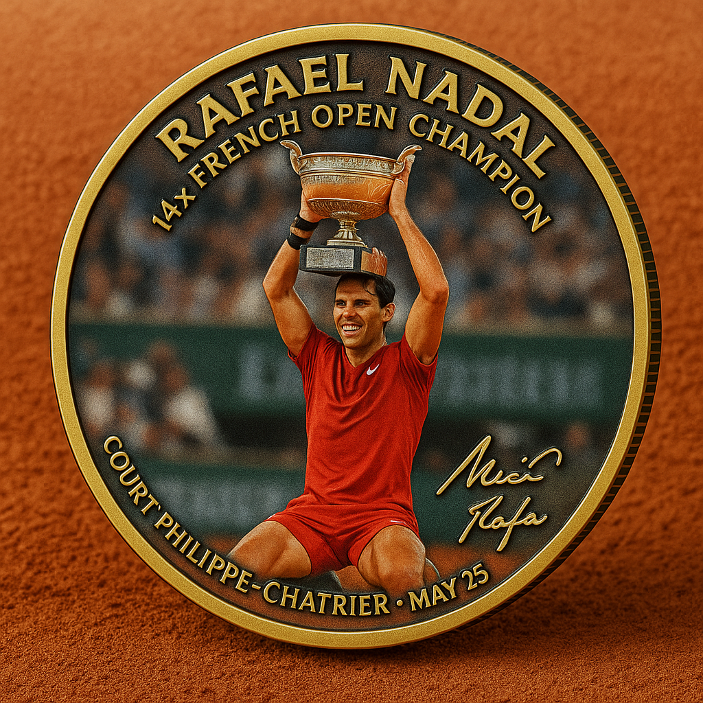 “Farewell Roland-Garros 2025” commemorative coin
