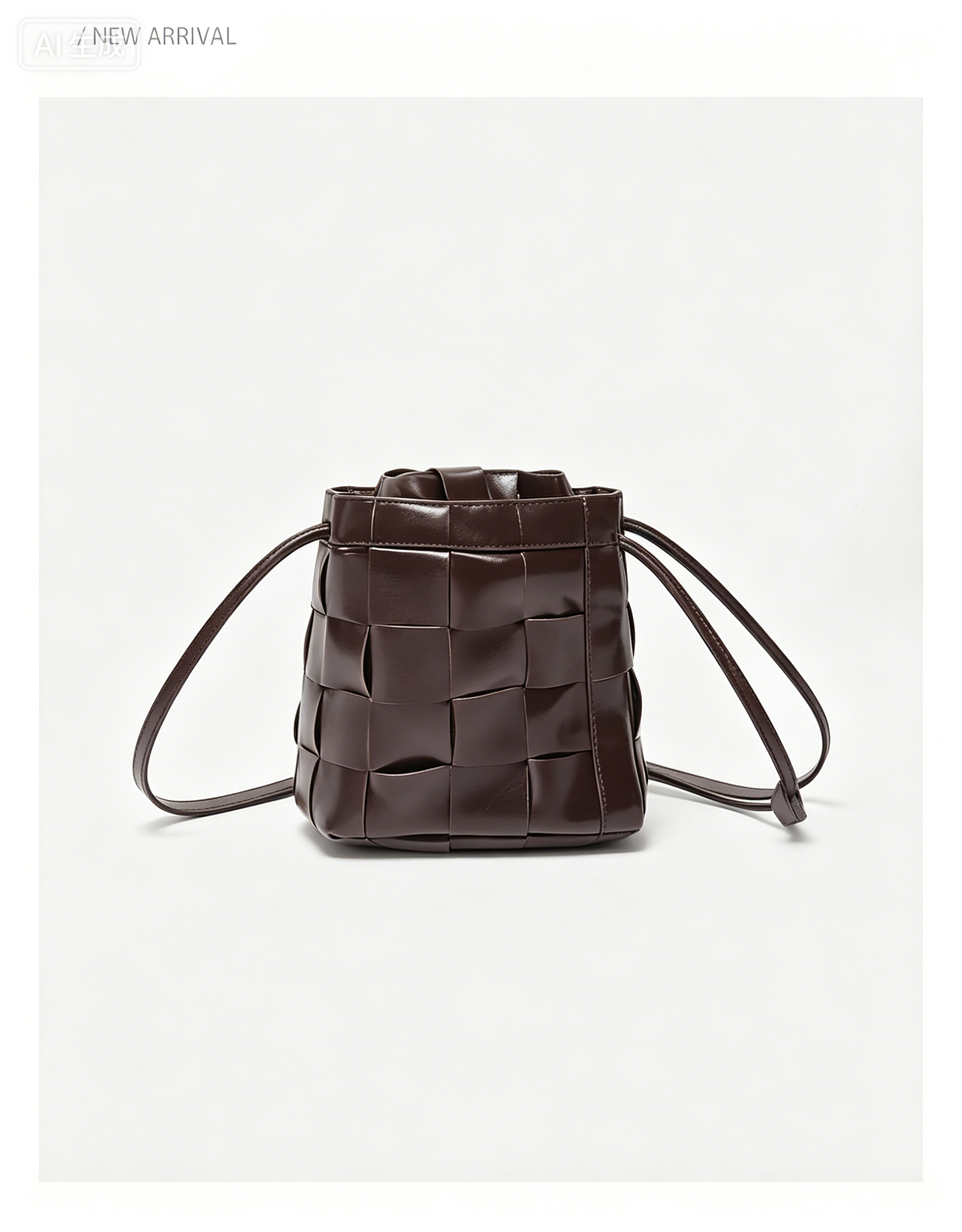 Fashionable women handbag with cowhide leather