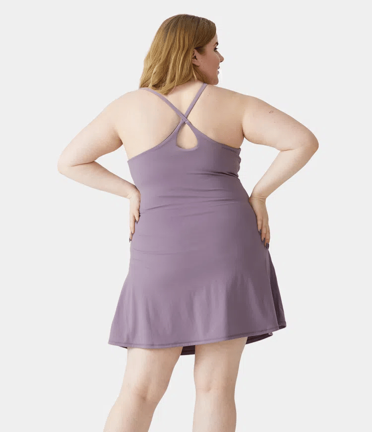 🔥Flash Sale🔥Softlyzero Plush Backless Active Dress-Easy Peezy