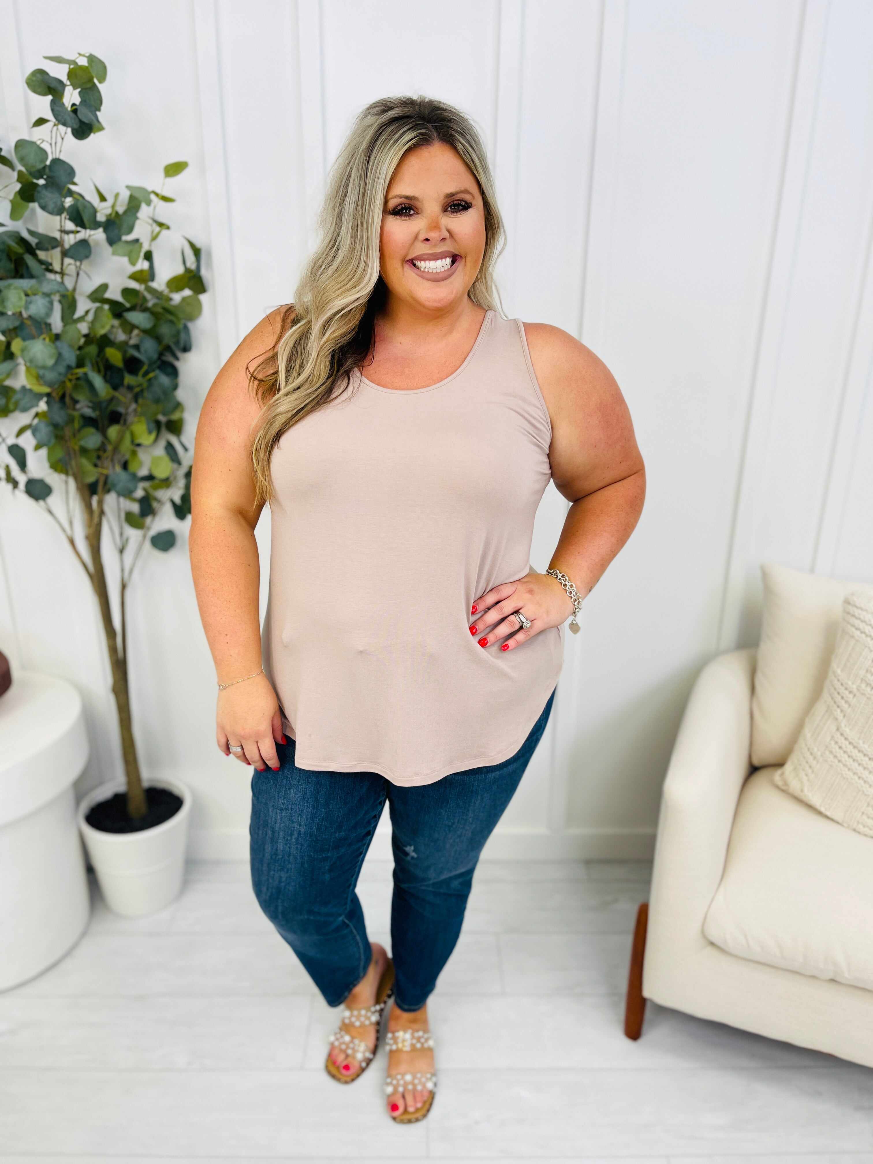 Mid Rise Plus/Reg Everyday Essential Relaxed Fit Jeans - Multiple Inseams!