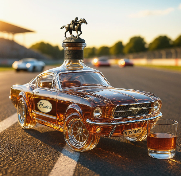 Ford Mustang Whiskey Bottle - 1965 Collector's Edition