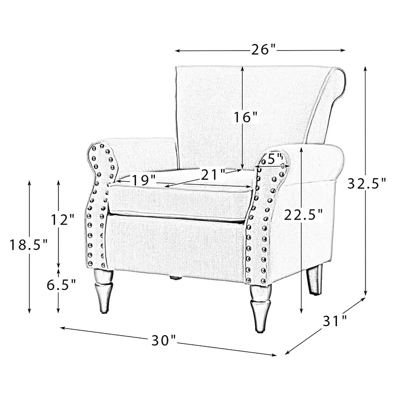 Hypanis Upholstered Armchair