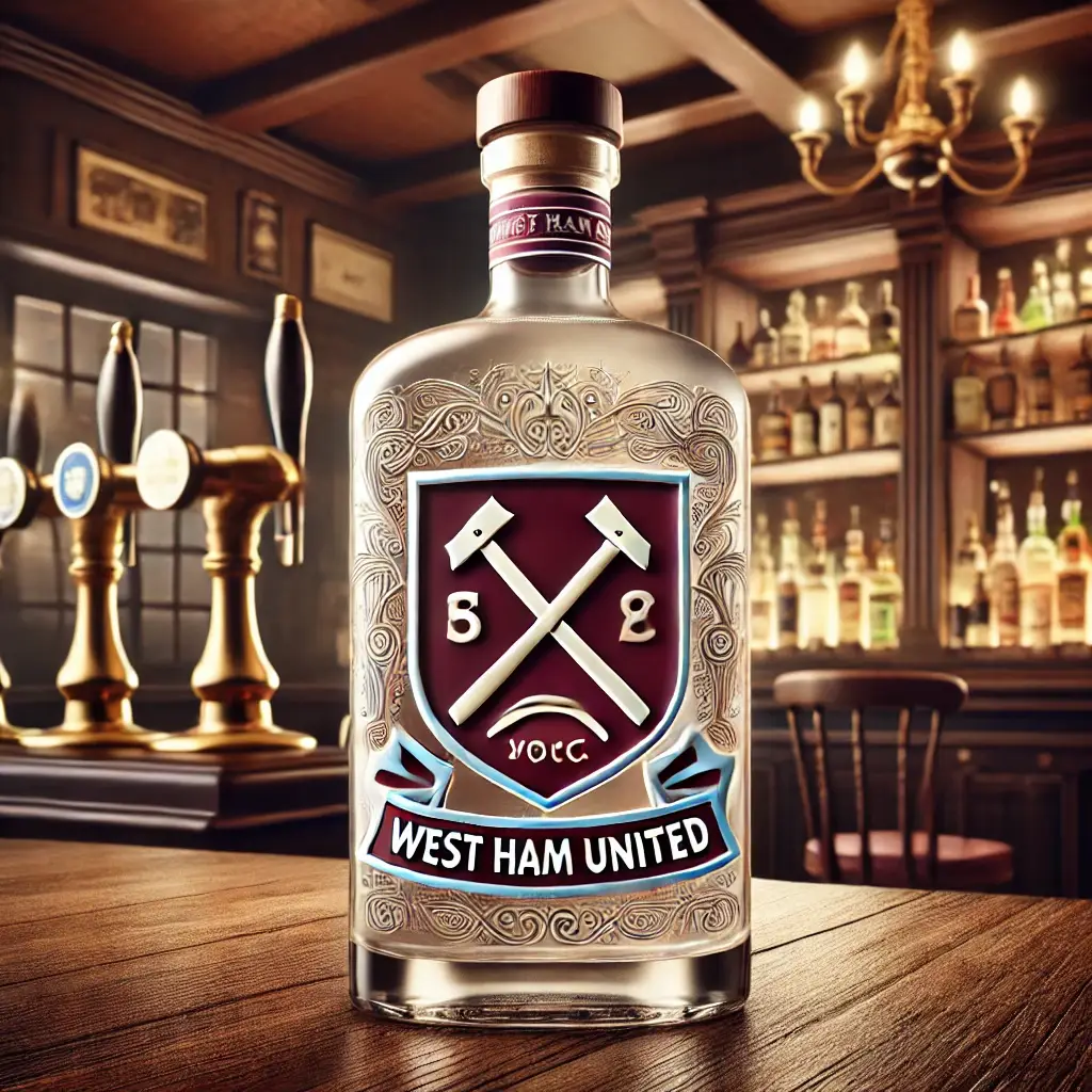 Premier League whisky bottle