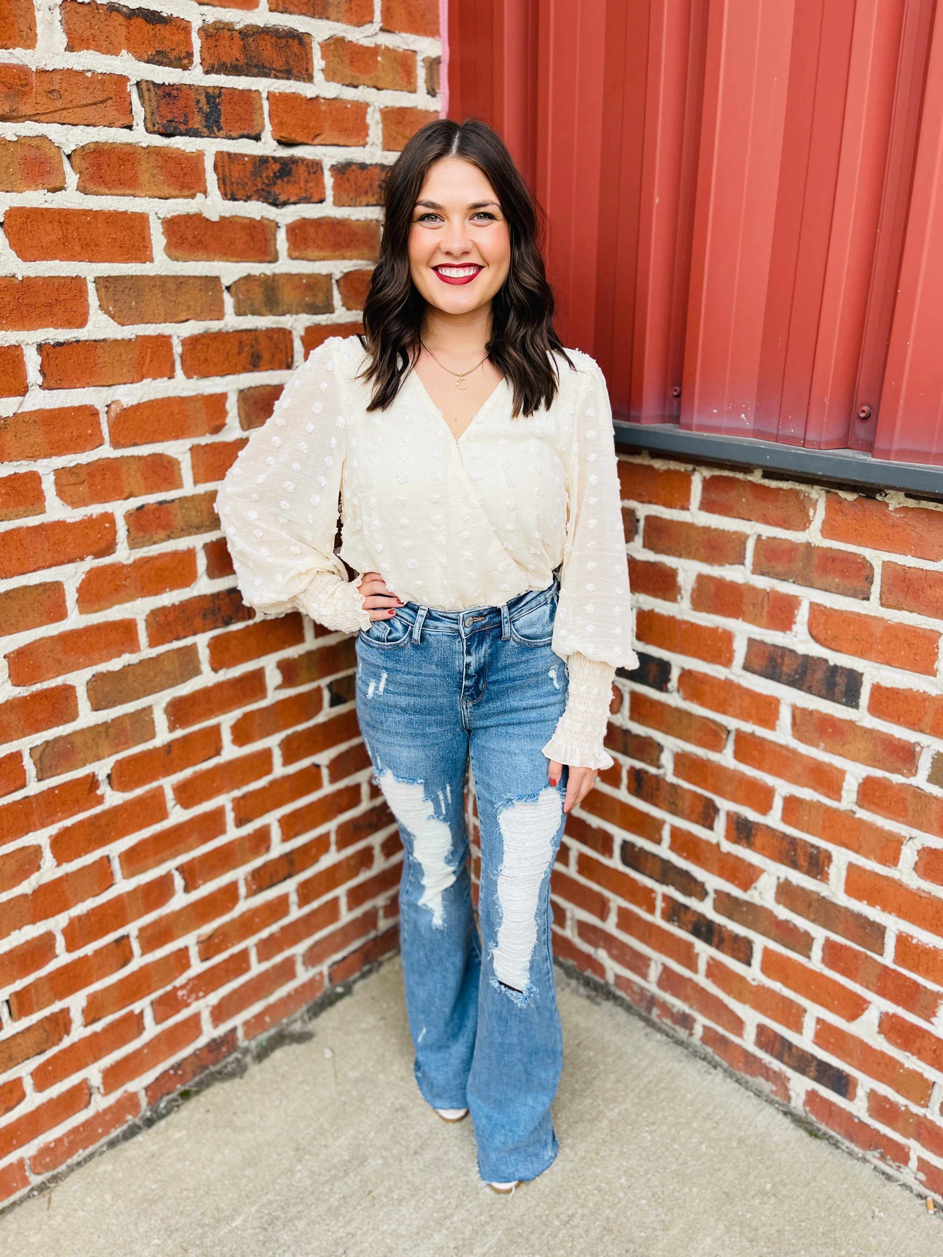 Plus/Reg Dare To Flare Jeans