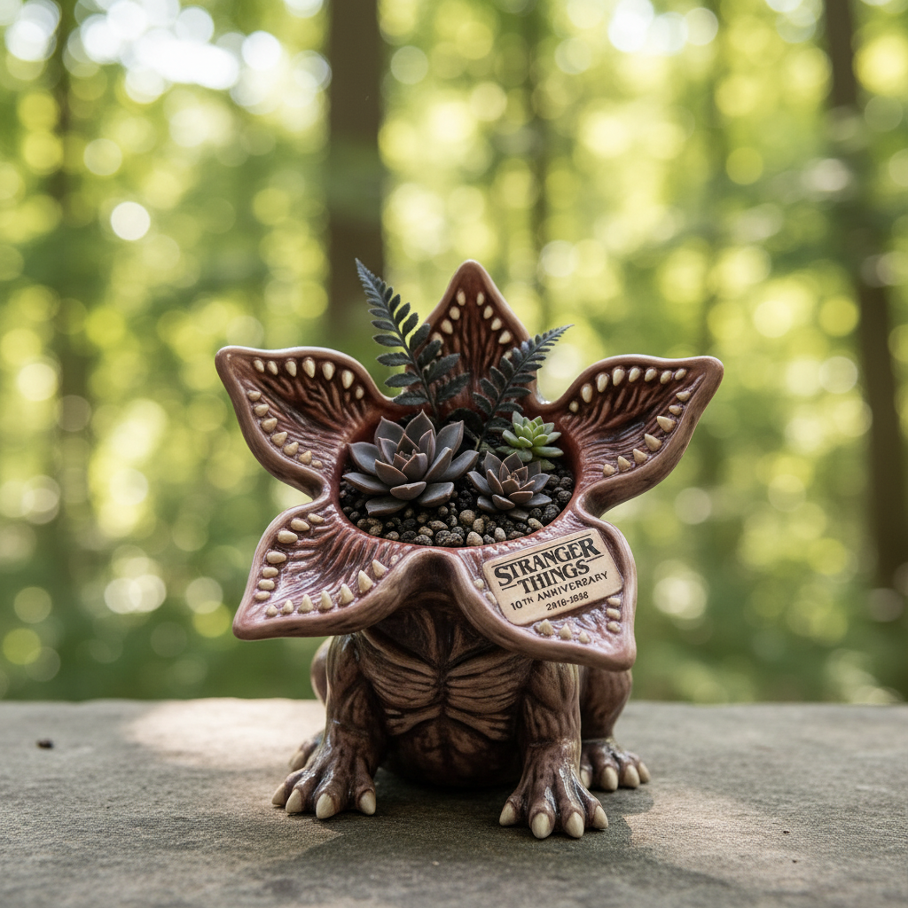 Stranger Things 10th Anniversary The Demogorgon Collector’s Planter