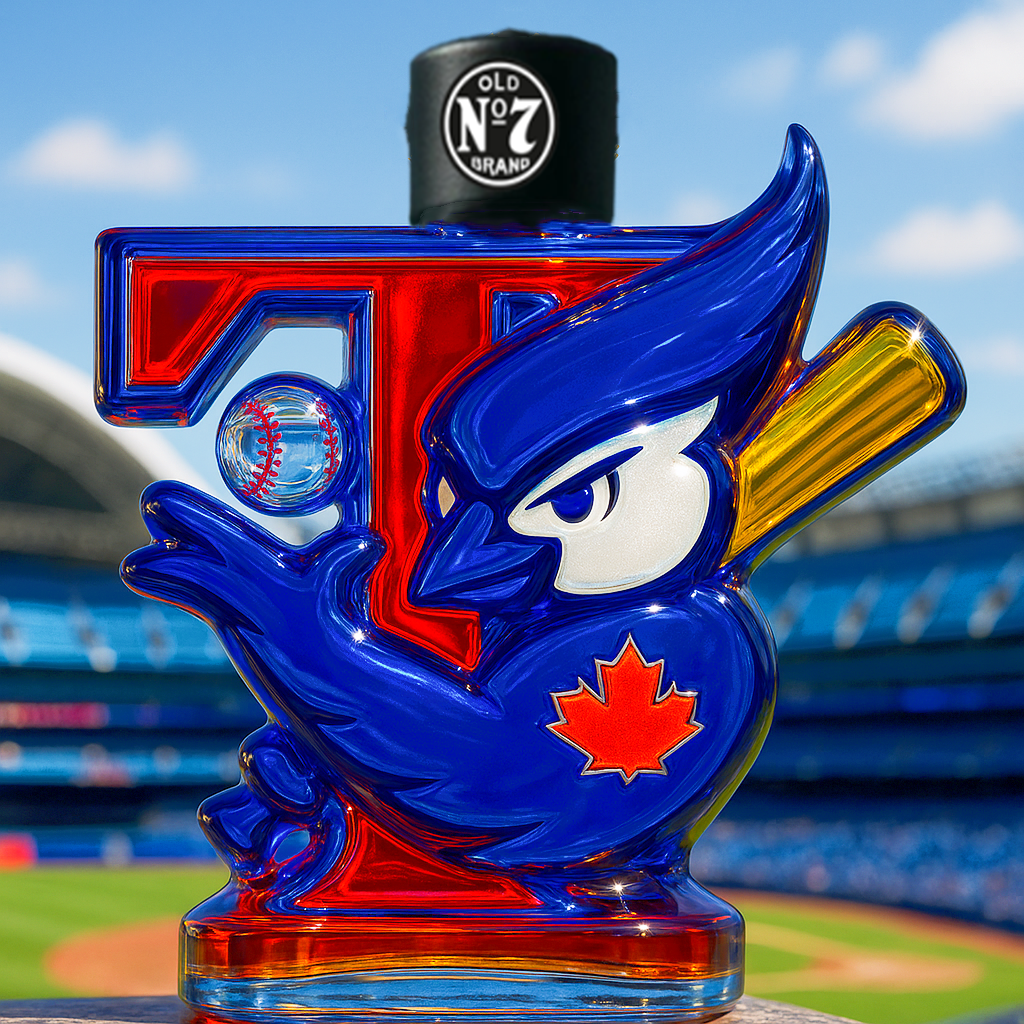 Blue Jays Limited Edition Whiskey Bottle