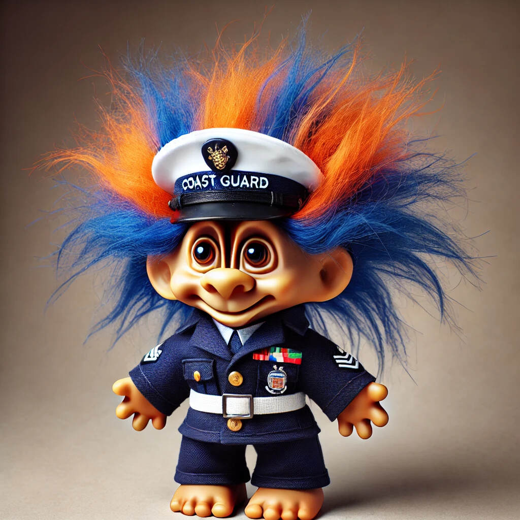 Military Troll Doll