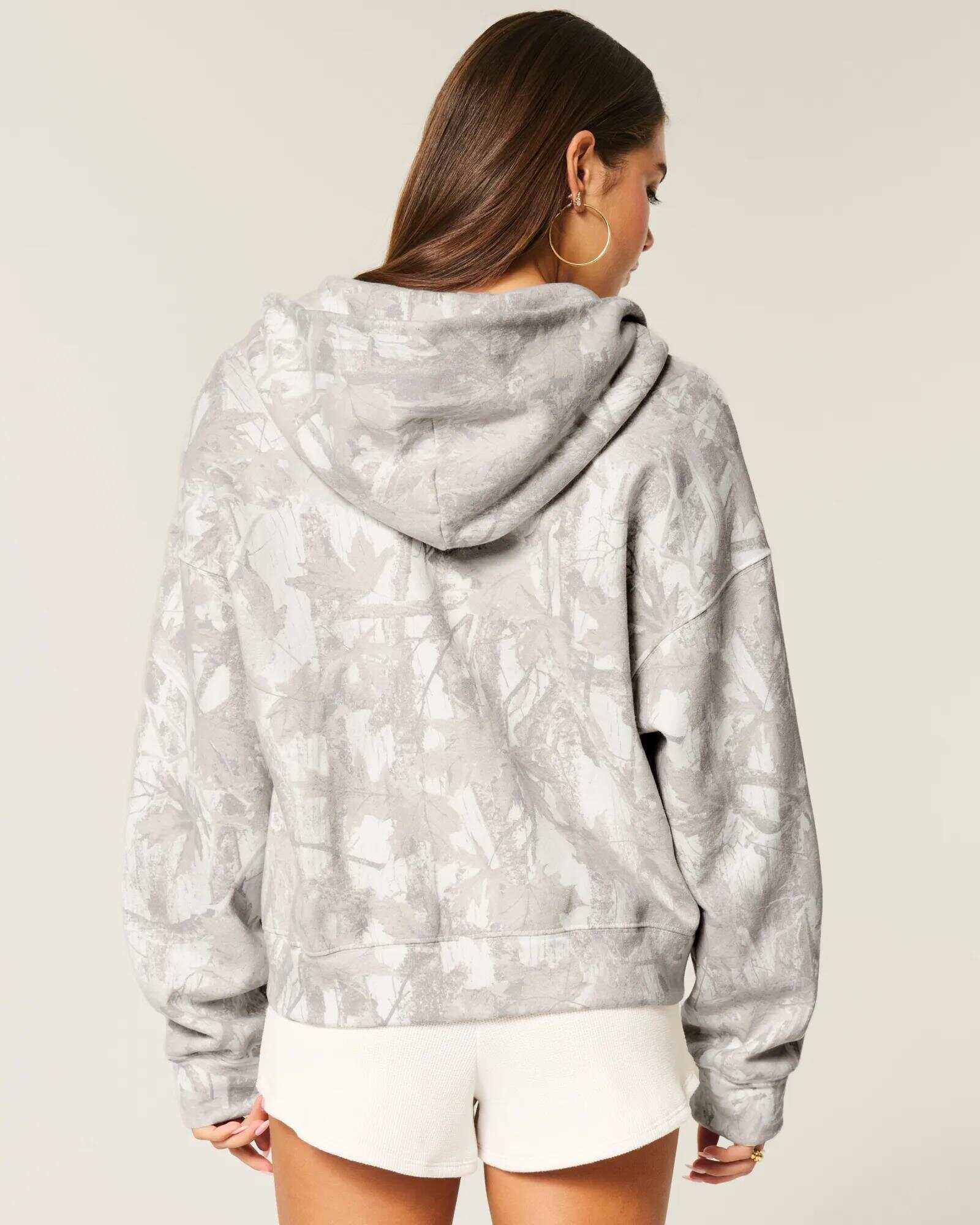 Oversized Zip-Up Hoodie