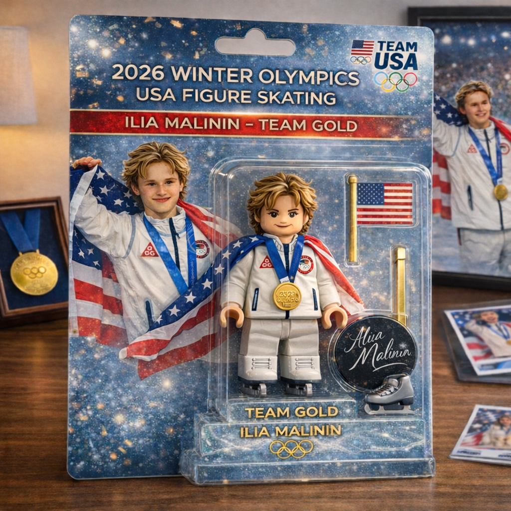 Ilia Malinin – Team USA Olympic Gold Milano Cortina 2026 Collector Edition