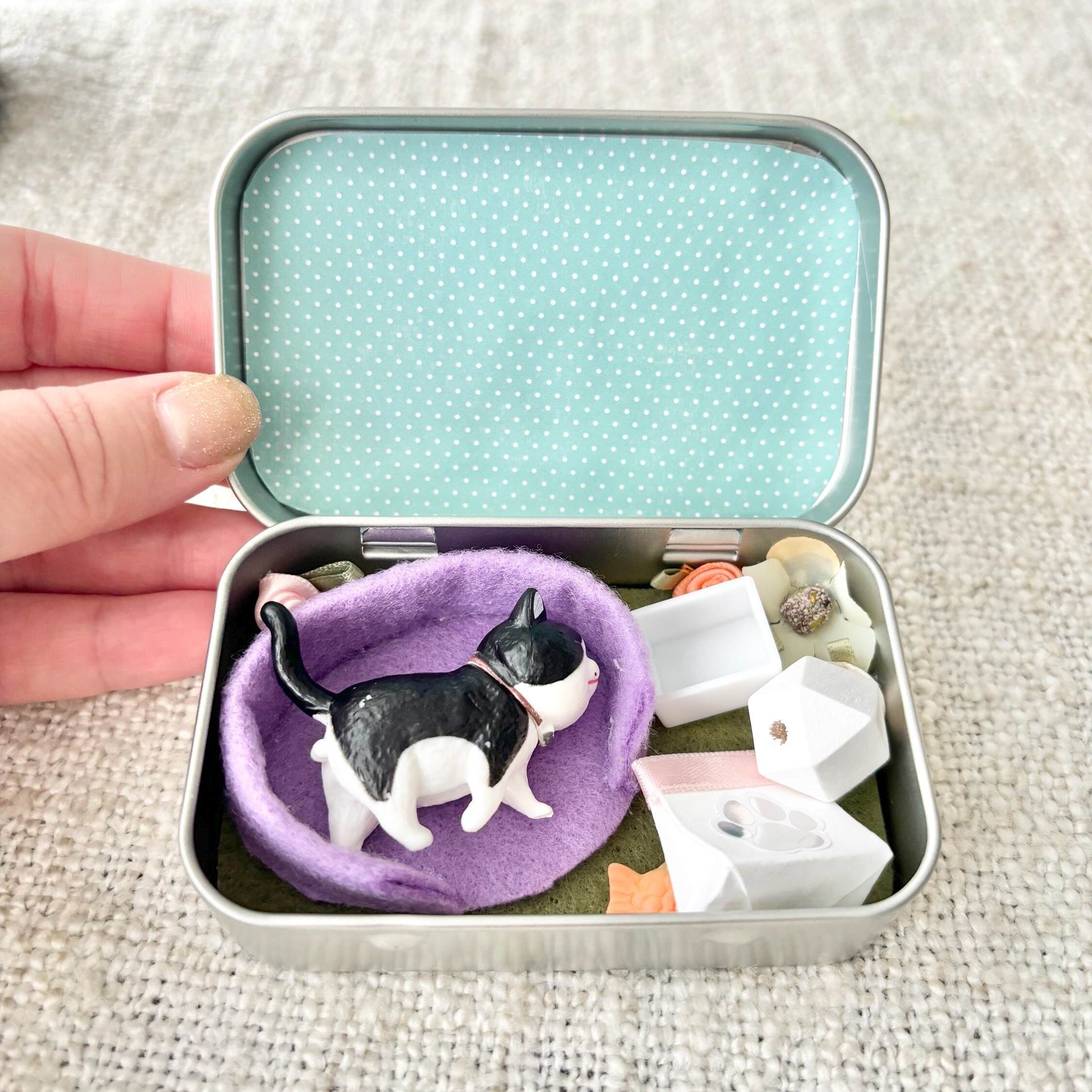 Pocket Pet Cat In A Tin