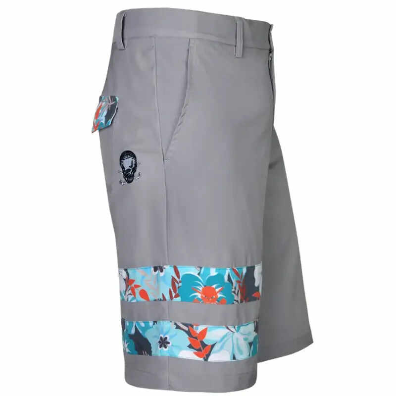 Zuma Cool-Stretch Men's Golf Shorts (Zuma/Grey)