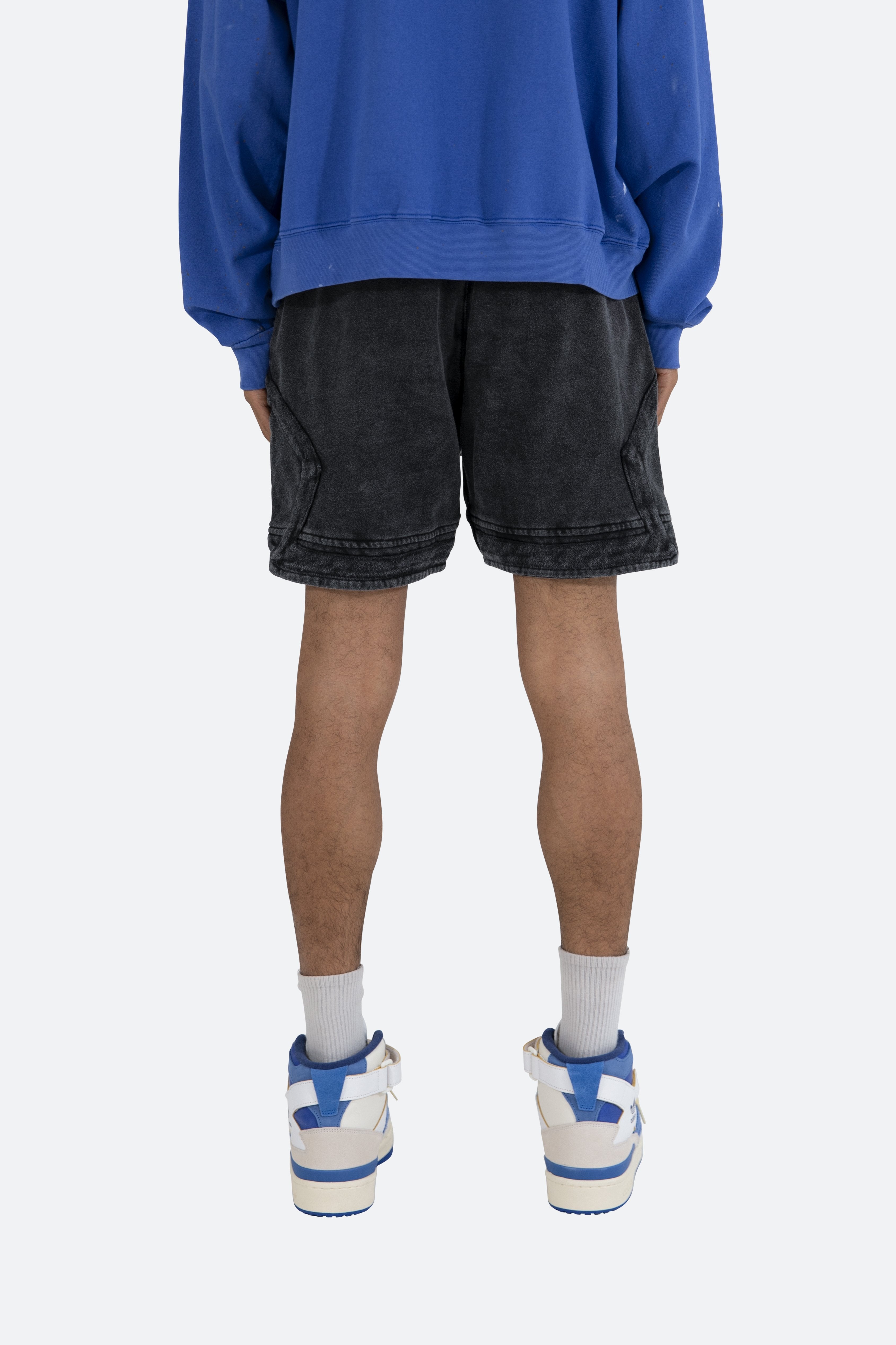Terry Basketball Shorts - Black