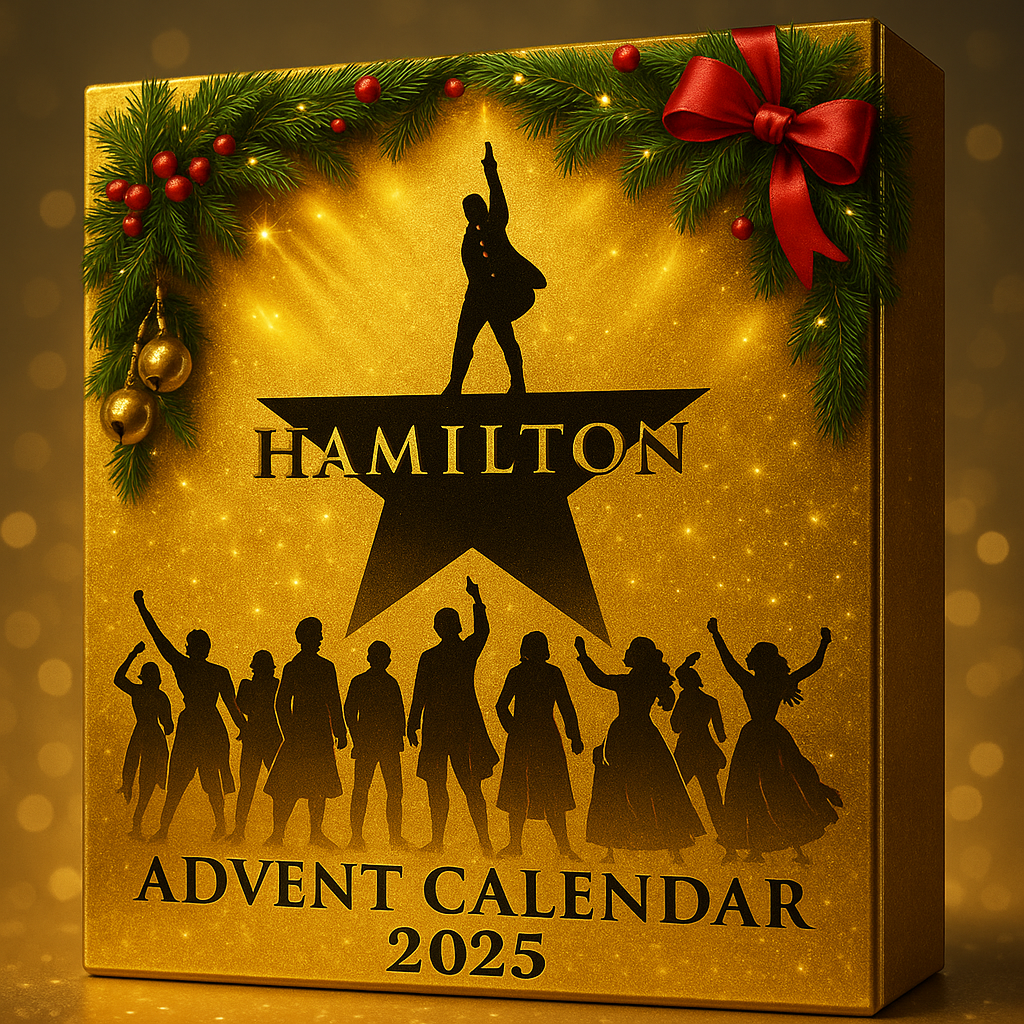 Broadway theater Hamilton Advent Calendar 2025