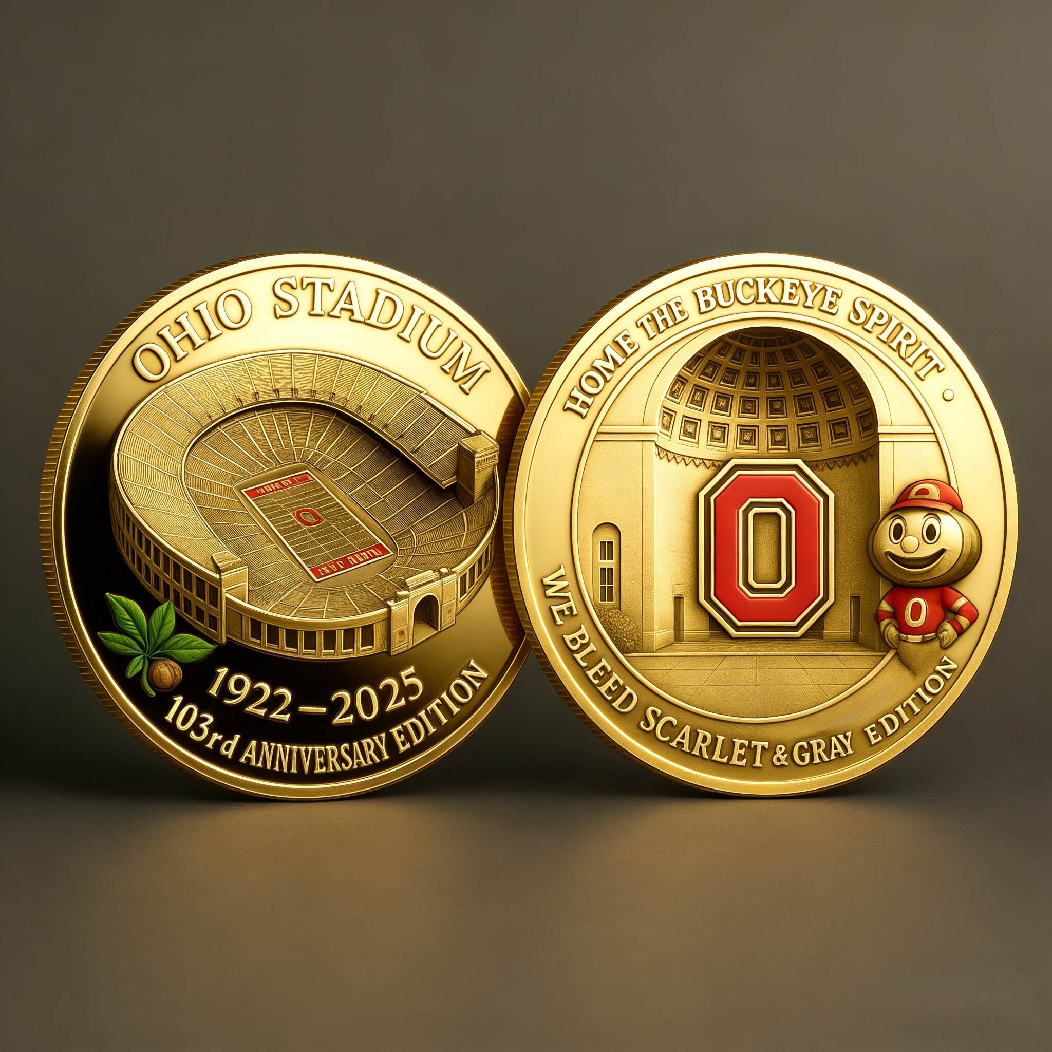 🔥 Ohio Stadium 103rd Anniversary Collector Coin