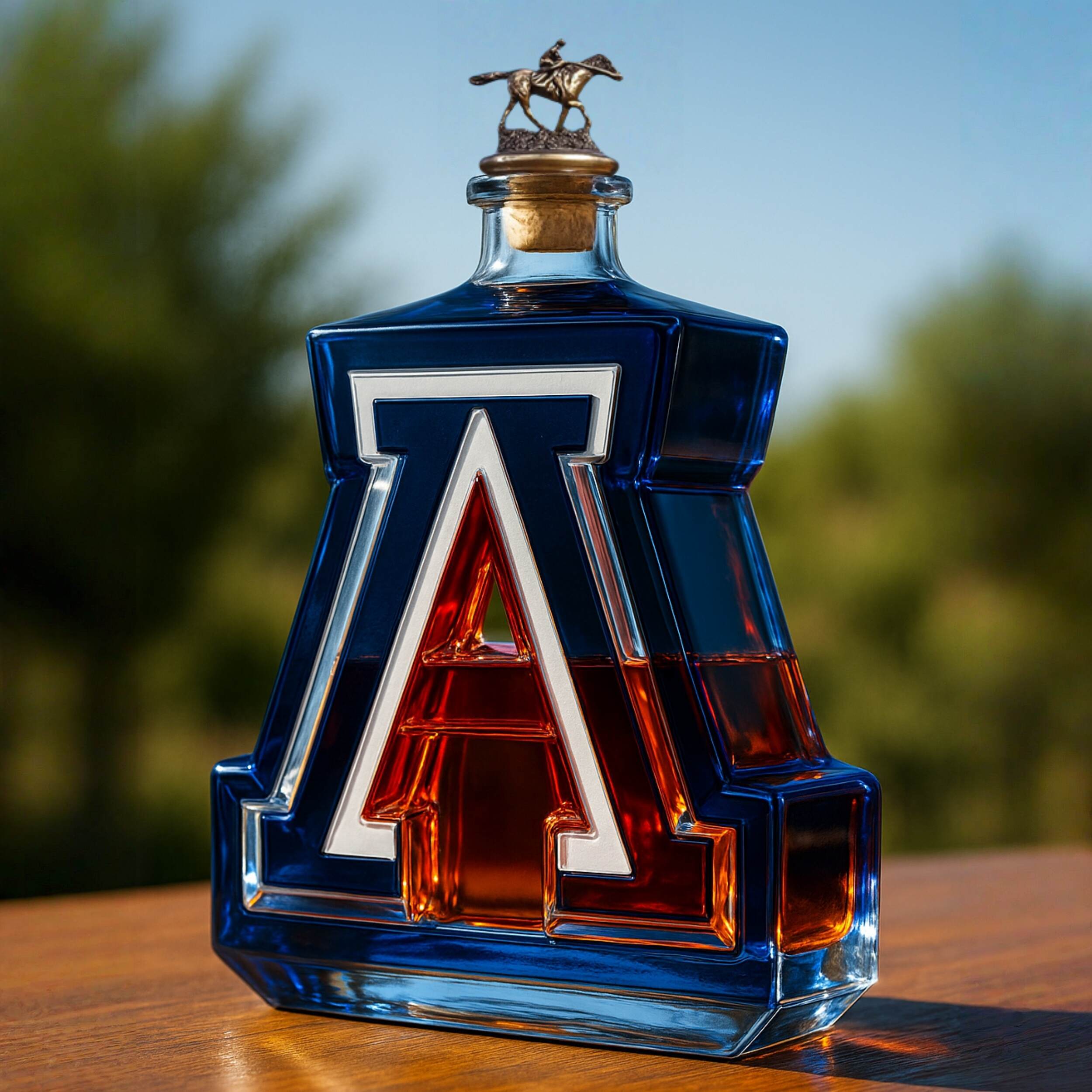 Arizona Wildcats Whiskey Bottle