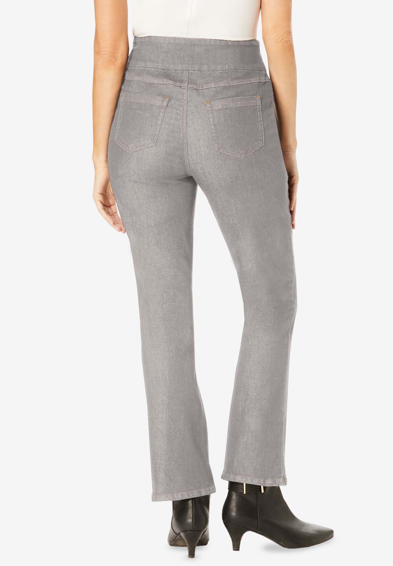 Flex-Fit Pull-On Bootcut Jean