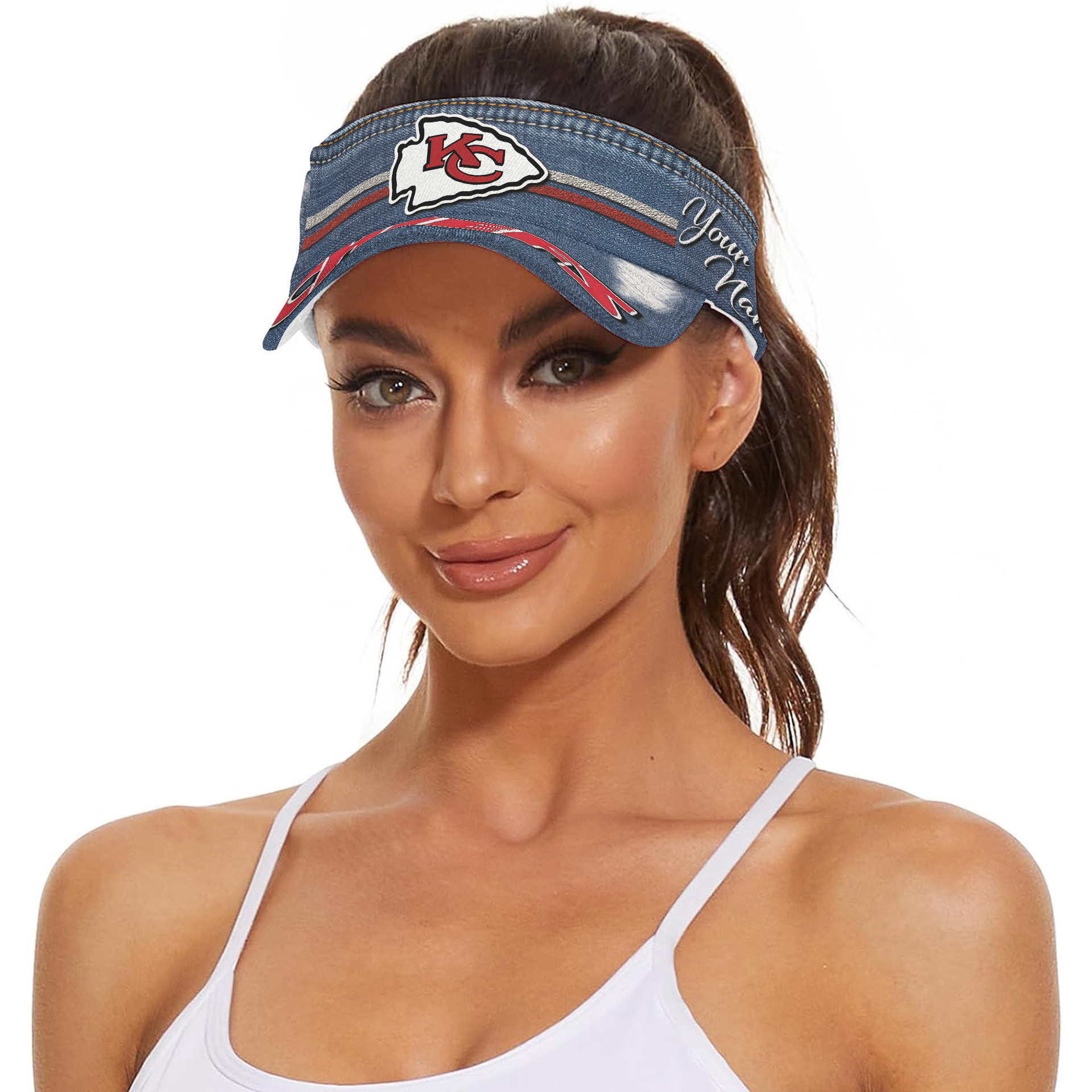 Kansas City Chiefs | Premium NFL Sun Visor Cap TD