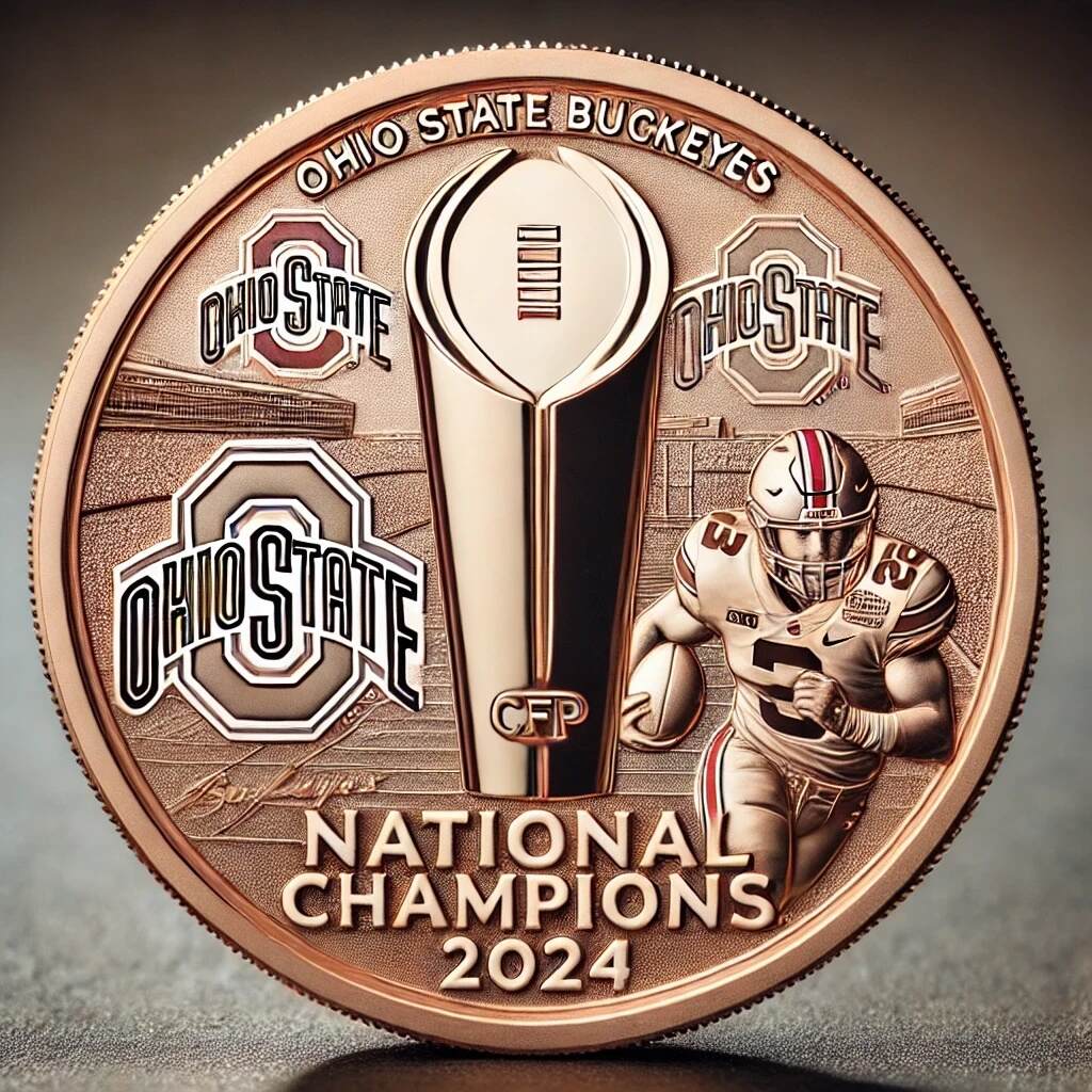 Cheer! Ohio State Buckeyes Coin