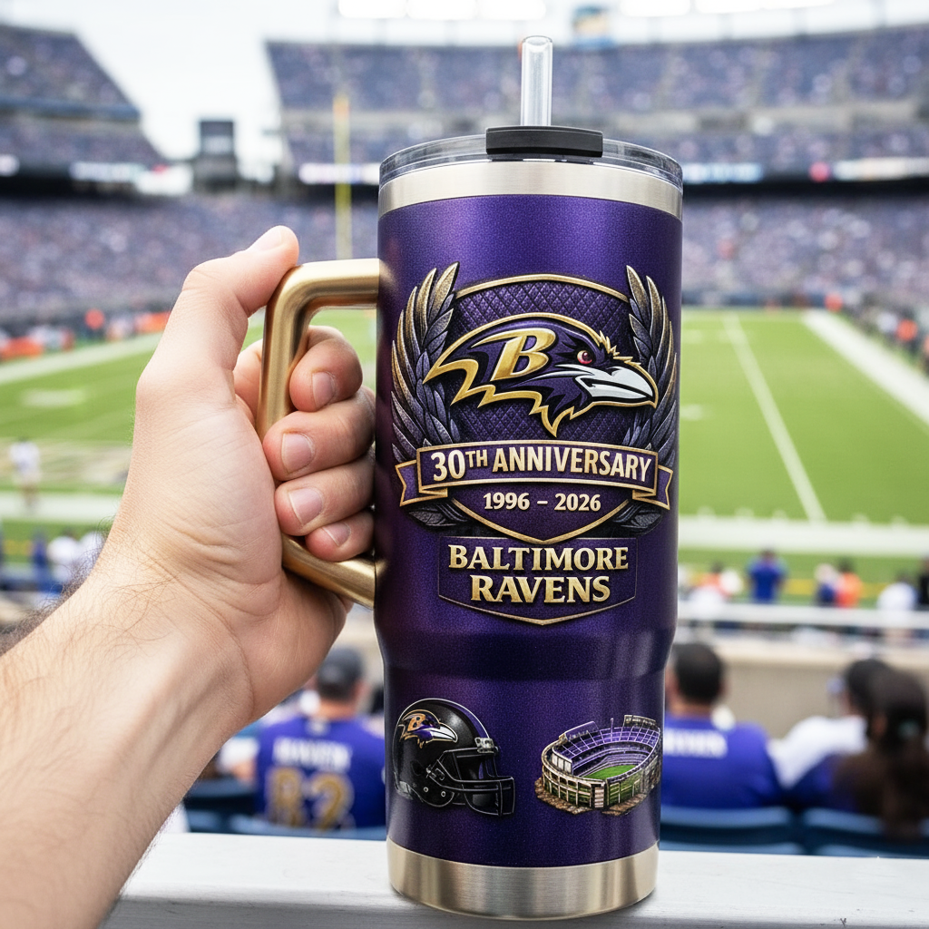 Ravens 30th Anniversary Insulated Tumbler