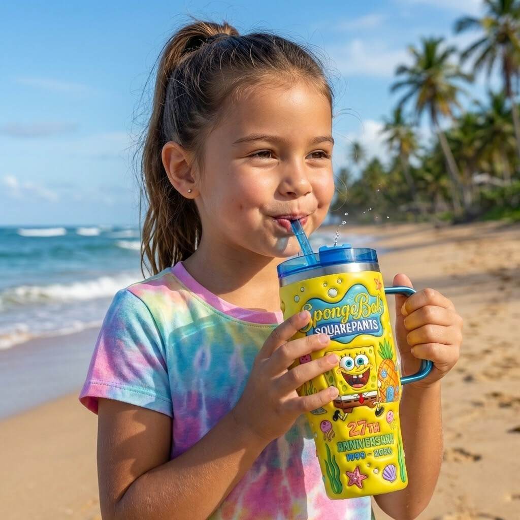 SpongeBob SquarePants 27th Anniversary Commemorative Tumbler