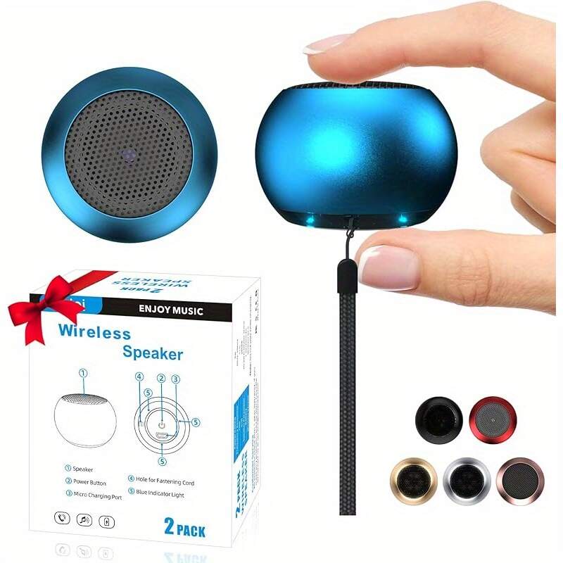 [Surround Sound Speaker] Compact Wireless Speaker with Four-Dimensional Surround Sound | Miniature, Irresistible Sound Quality