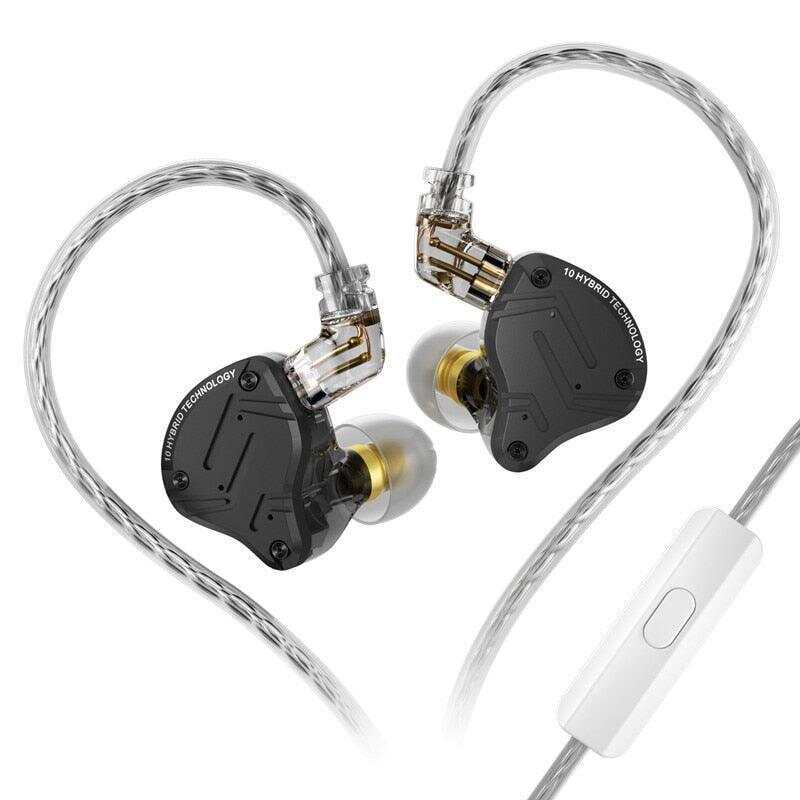 KZ ZS10 PRO X - 10 Drivers Gaming Earphones