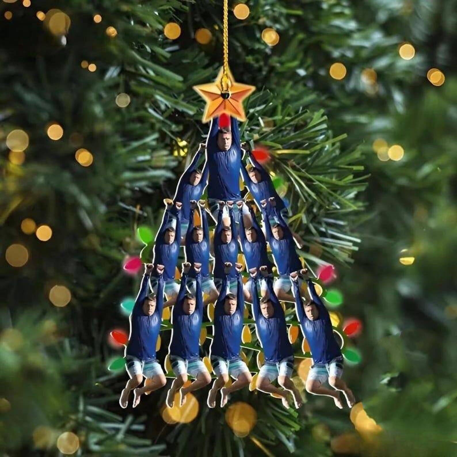 I Think You Should Leave Zip Line Ornament