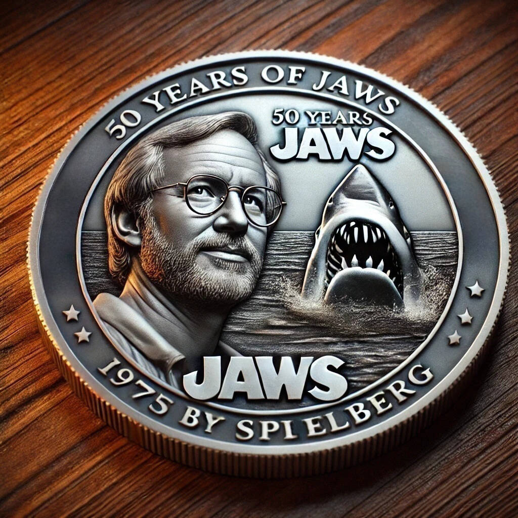Jaws 50th Anniversary Commemorative Coin
