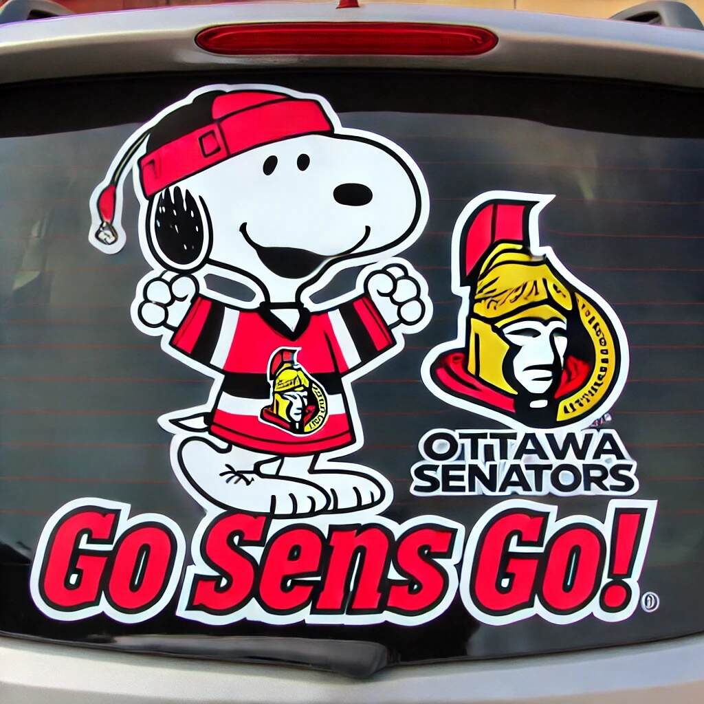 SNPY X NHL Car Decals