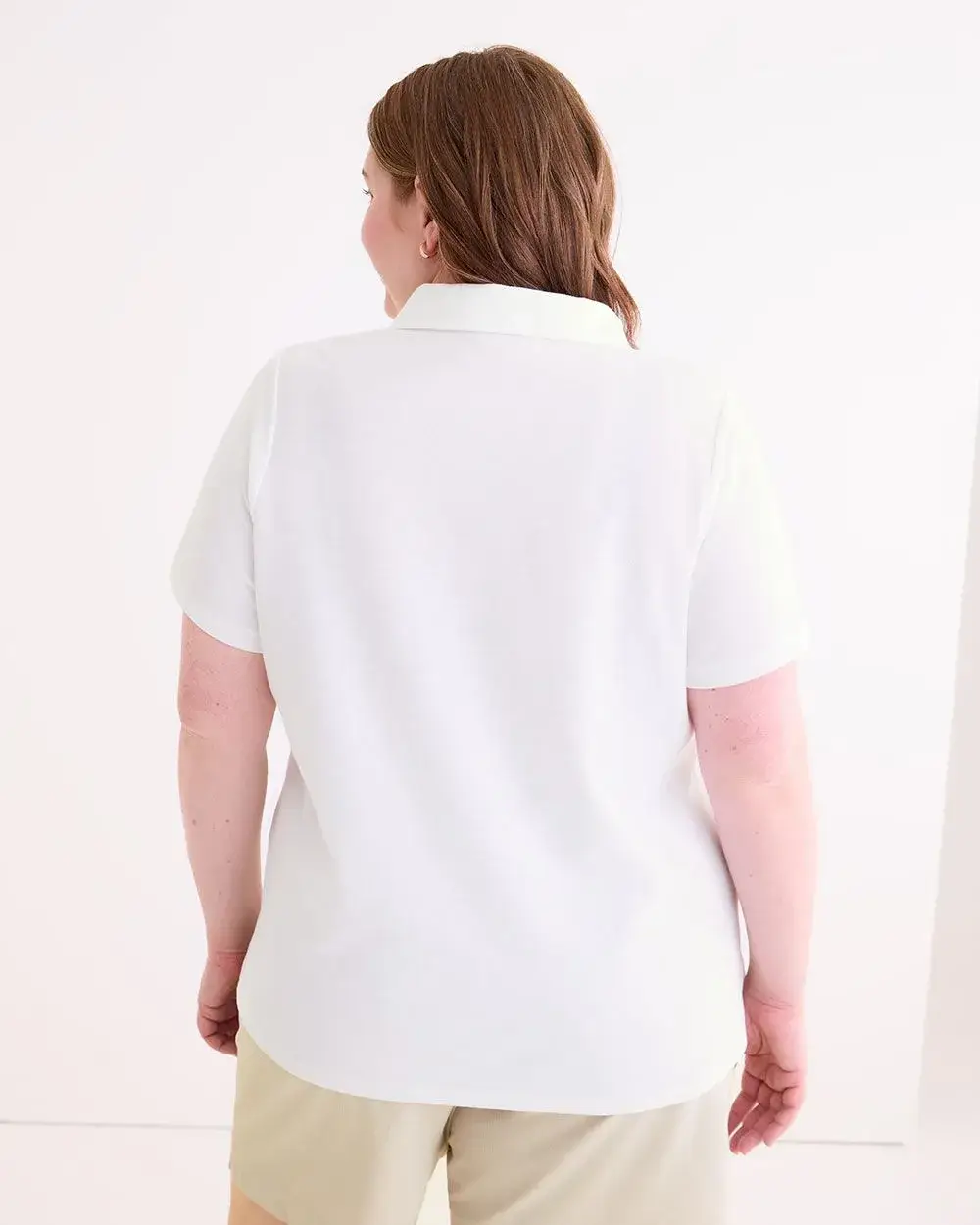 Short Sleeve Polo Top - Active Zone