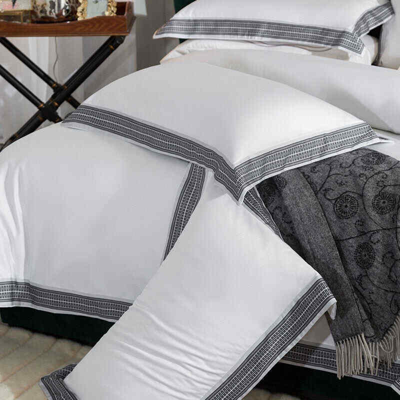 Fezaran Silky Soft Egyptian Cotton Duvet Cover Set