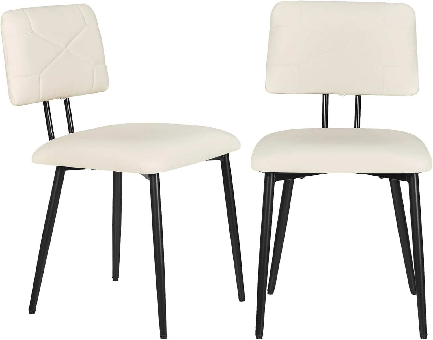 VECELO Dining Chairs Set of 2