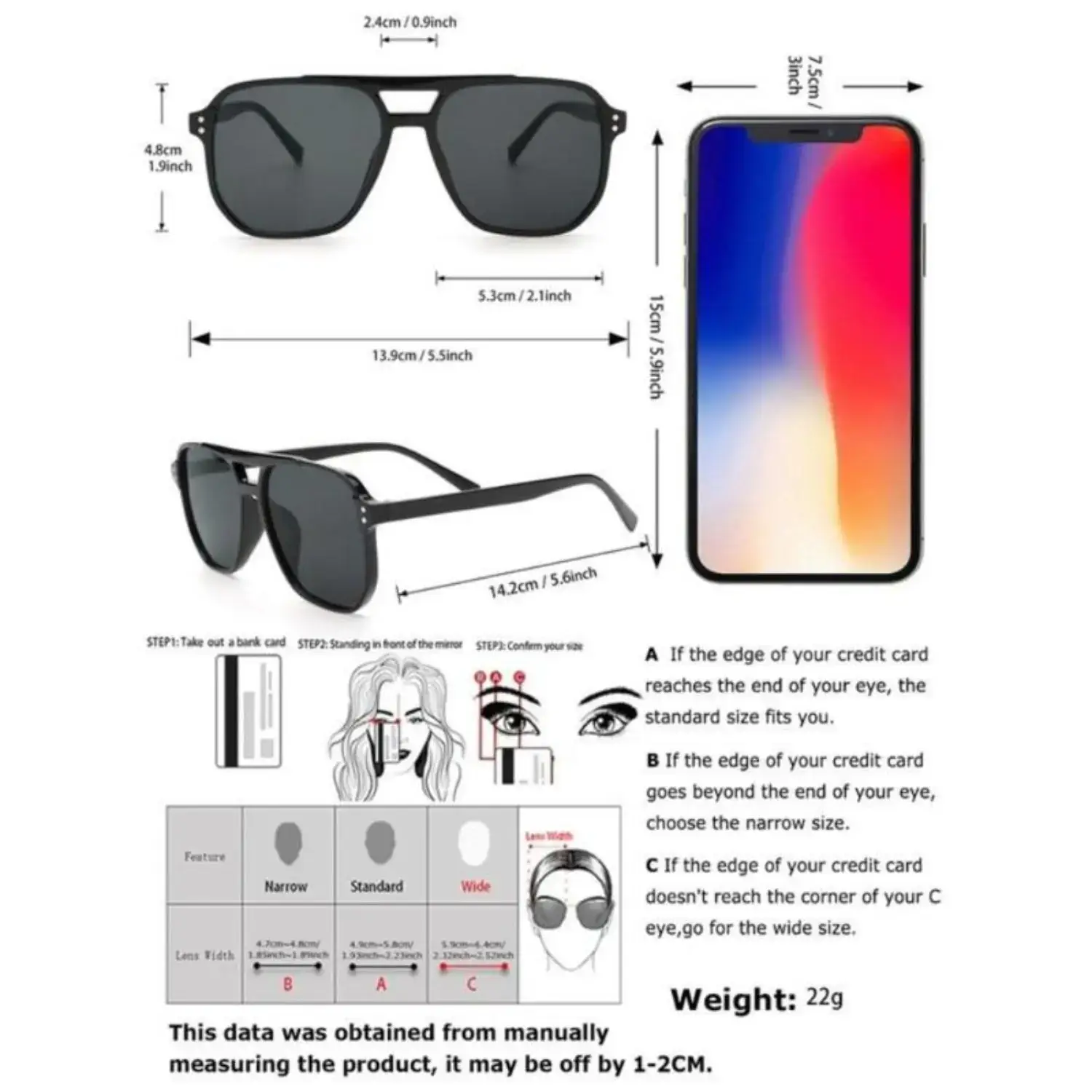 4-pack unisex Y2K fashionable versatile aviator sunglasses, stylish casual sunglasses for daily use, fashionable accessories for outdoor activities Lightweight Polarized Sports Square Vintage Small Oval Women's Glasses Double Bridge Sunglasses Set